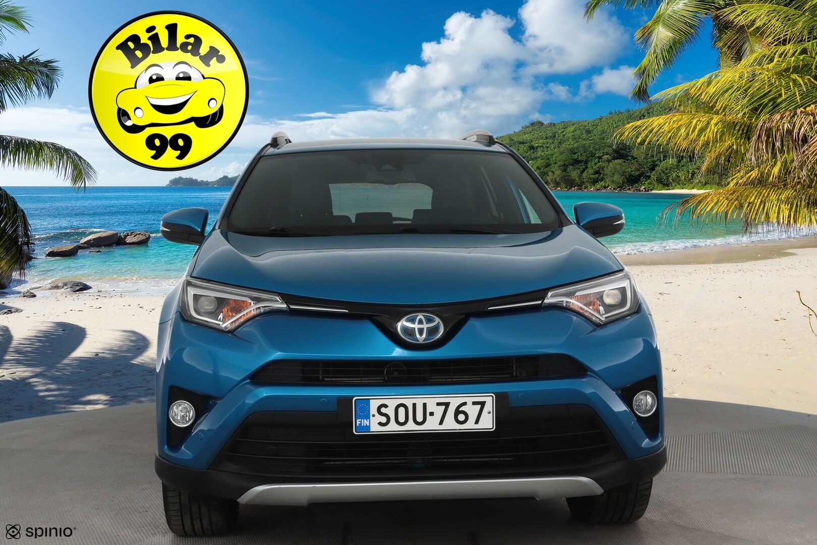 Toyota RAV4 2016 2,5 HYBRID FWD Style **ACC / P.kamera / KeylessGo / Lohkolämmitin / Navi / LED / Puolinahat** - Kahdet renkaat aluvanteilla / Merkkihuollettu