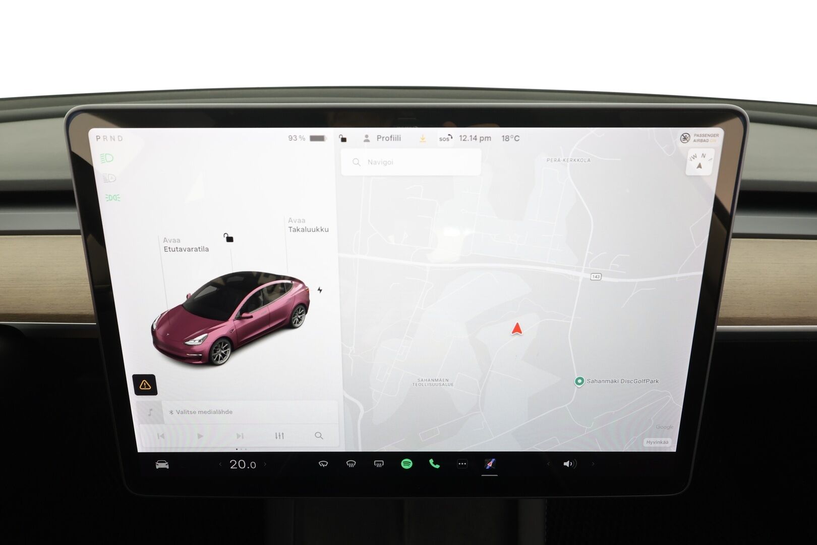 TESLA MODEL 3 2021 Long Range - | ILP | Lasikatto | ACC | Matrix-LED | P.kamera | Muistipenkki | Premium Audio | Navi | Kaistavahti | Keyless | 2x Latauskaapelit | Kahdet renkaat |