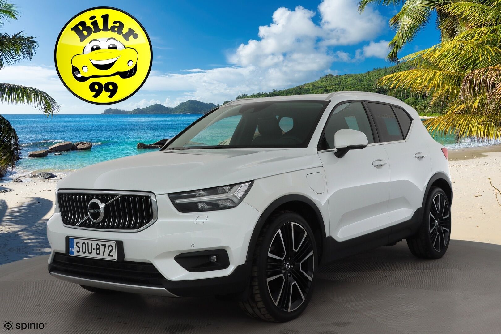 Volvo XC40 2021 T5 TwE Inscription aut * Webasto / Koukku / ACC / LED / P.kamera / Sporttinahat / Navi / Kaistavahti / Keyless * - Akku kuntotarkastettu / Kahdet renkaat / Jakohihna vaihdettu 9/2025! 