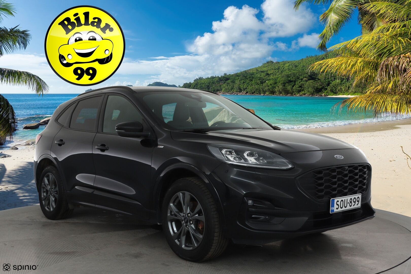Ford Kuga 2022 2,5 Hybrid (HEV) 190hv CVT AWD ST-Line X **Koukku / Adapt.Vakkari / LED / P.kamera / Bang&Olufsen / Navi / Keyless** - 1-om Suomi-auto / Kahdet Renkaat