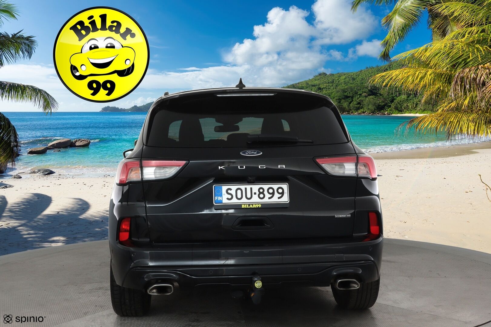 Ford Kuga 2022 2,5 Hybrid (HEV) 190hv CVT AWD ST-Line X **Koukku / Adapt.Vakkari / LED / P.kamera / Bang&Olufsen / Navi / Keyless** - 1-om Suomi-auto / Kahdet Renkaat