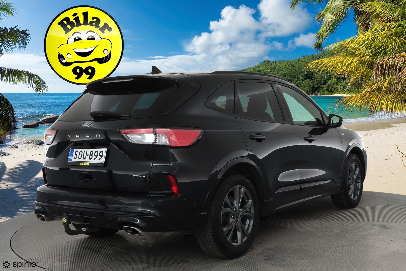 Ford Kuga 2022 2,5 Hybrid (HEV) 190hv CVT AWD ST-Line X **Koukku / Adapt.Vakkari / LED / P.kamera / Bang&Olufsen / Navi / Keyless** - 1-om Suomi-auto / Kahdet Renkaat