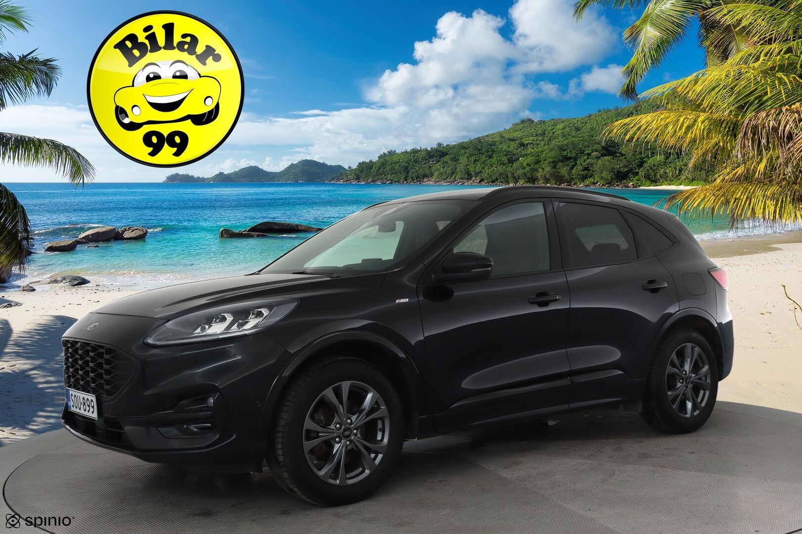 Ford Kuga 2022 2,5 Hybrid (HEV) 190hv CVT AWD ST-Line X **Koukku / Adapt.Vakkari / LED / P.kamera / Bang&Olufsen / Navi / Keyless** - 1-om Suomi-auto / Kahdet Renkaat