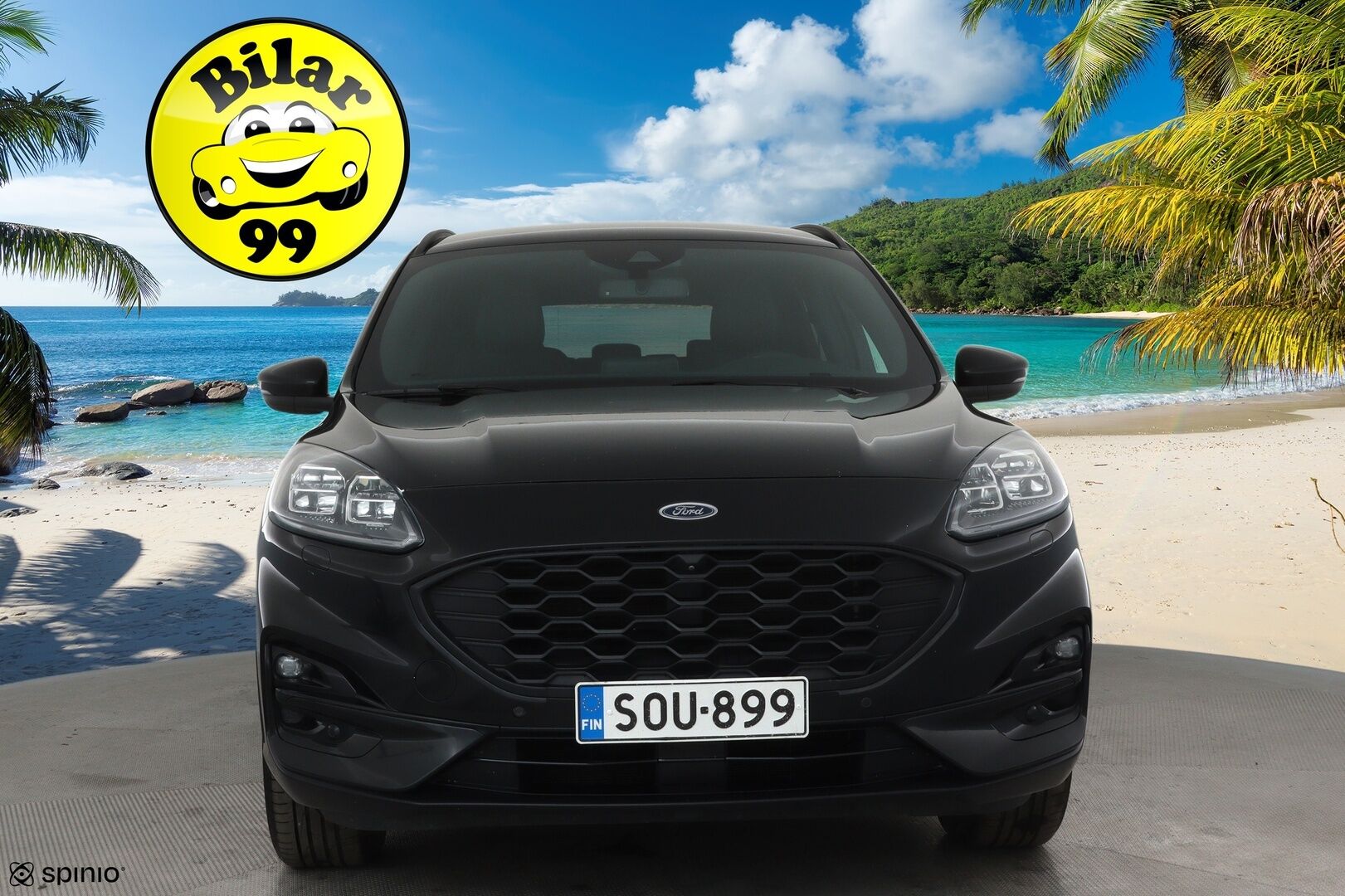 Ford Kuga 2022 2,5 Hybrid (HEV) 190hv CVT AWD ST-Line X **Koukku / Adapt.Vakkari / LED / P.kamera / Bang&Olufsen / Navi / Keyless** - 1-om Suomi-auto / Kahdet Renkaat