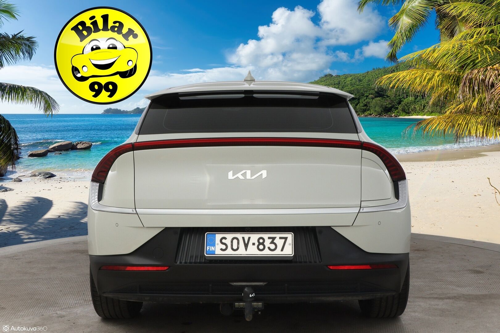 Kia EV6 2022 AWD 77 kWh 325 hv - 3,99 % KORKOTARJOUS TÄHÄN AUTOON - 1-Om Suomiauto / Adapt.Vakkari / Vetokoukku / Lämpöpumppu / Digimittaristo / Peruutuskamera / Navi / Ratinlämmitys / Merkkihuollettu / Upea Yksilö!