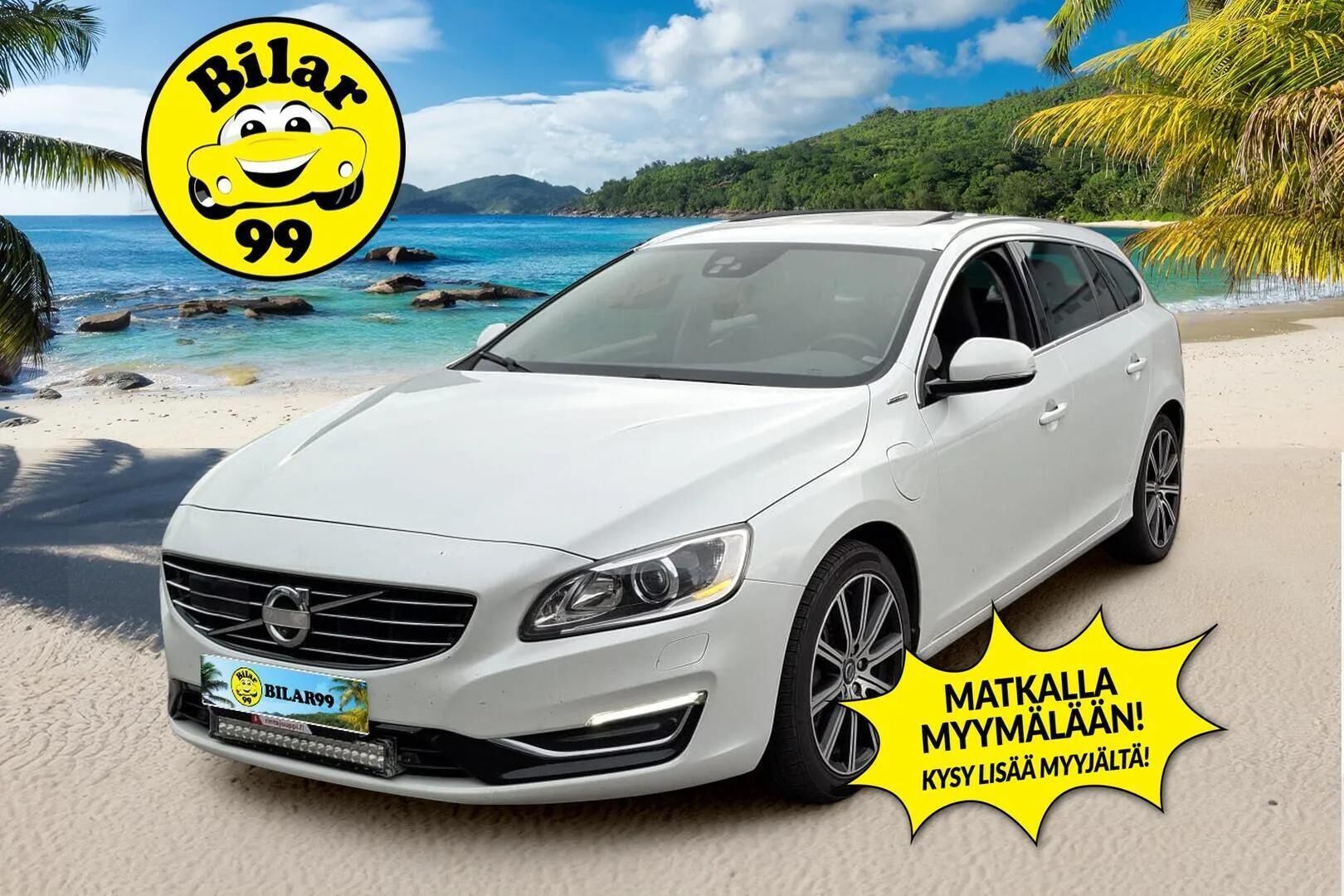 Volvo V60 2014 D6 AWD Summum plug in hybrid aut | YritysOutlet - Myydään vain yrityksille | - | Webasto | ACC | P.kamera | Koukku | Muistipenkki | BLIS | Navi | Lisävalo | Keyless | 
