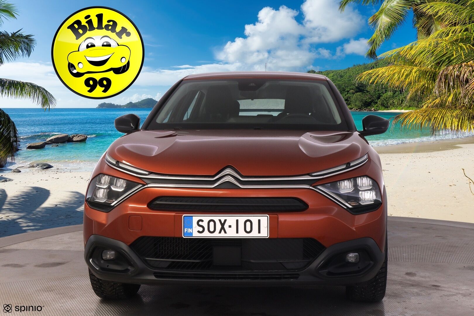 Citroen C4 2022 PureTech 130 Feel EAT8 Automaatti * Suomiauto / Kaistavahti / LED / P-tutka / Vakkari * - Juuri huollettu! / Pieni kulutus / Talveksi uudenveroiset Hakka10 nastat!