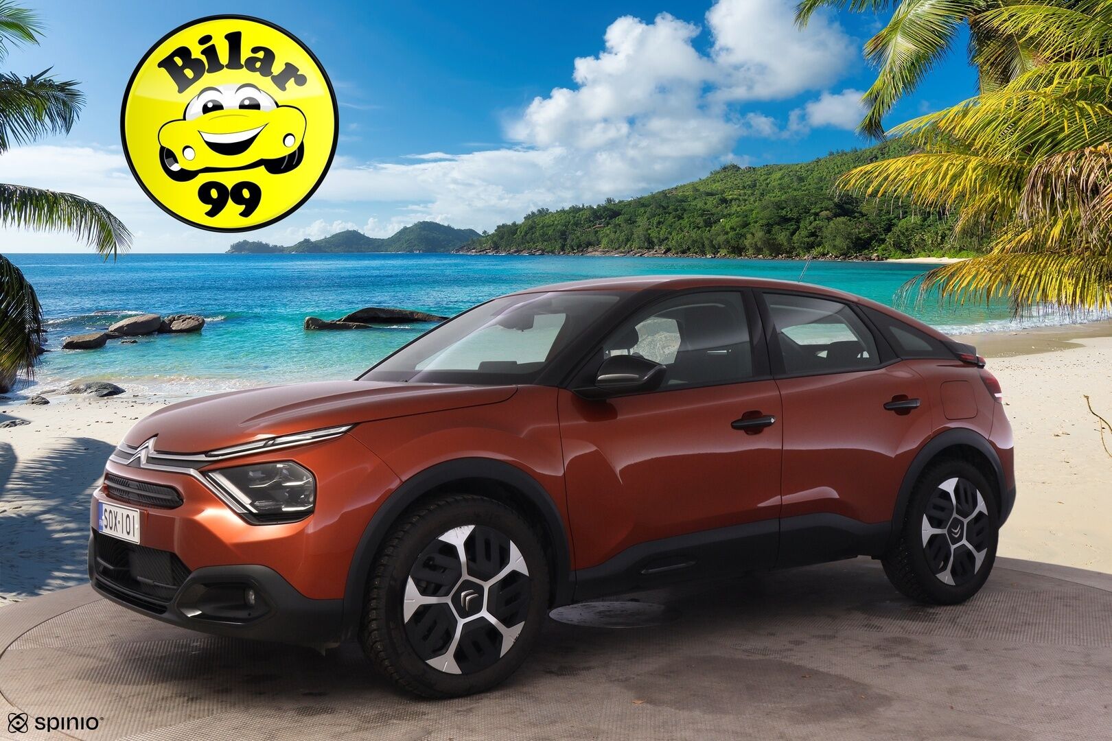 Citroen C4 2022 PureTech 130 Feel EAT8 Automaatti * Suomiauto / Kaistavahti / LED / P-tutka / Vakkari * - Juuri huollettu! / Pieni kulutus / Talveksi uudenveroiset Hakka10 nastat!