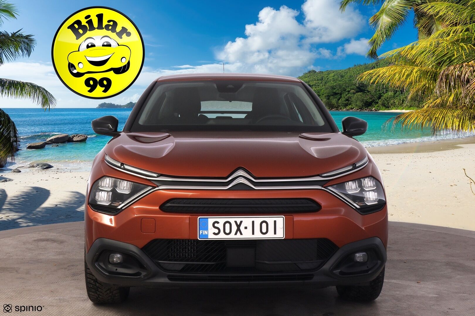 Citroen C4 2022 PureTech 130 Feel EAT8 Automaatti * Suomiauto / Kaistavahti / LED / P-tutka / Vakkari * - Juuri huollettu! / Pieni kulutus / Talveksi uudenveroiset Hakka10 nastat!
