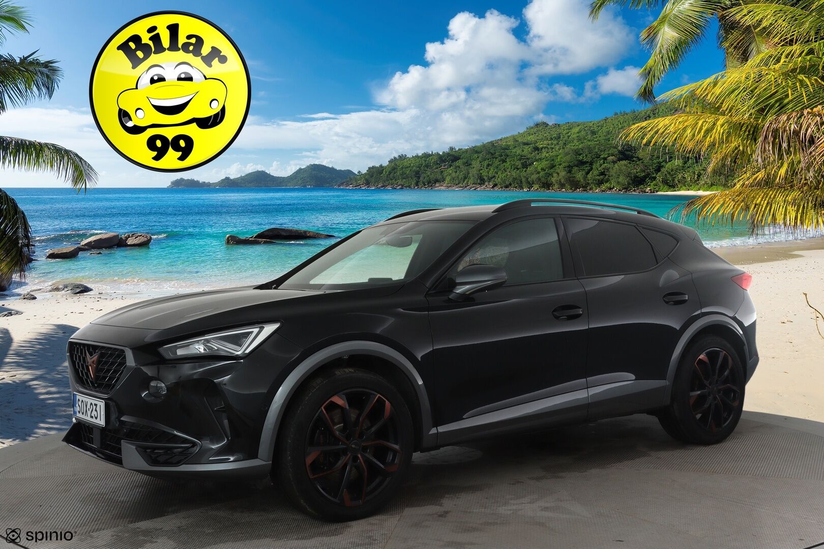 Cupra Formentor 2022 VZ 2,0 TSI 228 kW 4Drive DSG * Adapt.Vakkari / Digimittari / Sporttipenkit / Peruutuskamera / KeyLess - Suomi-auto / Merkkihuollettu / Cupra Bucket Seat Erikois-istuimet!