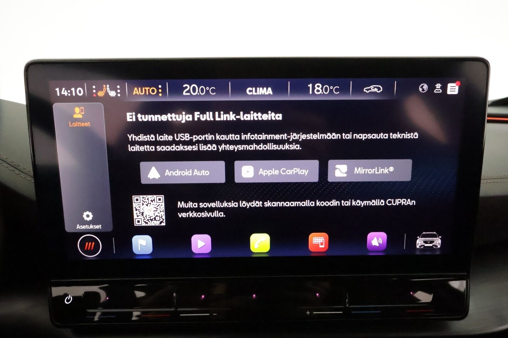 Cupra Formentor 2022 VZ 2,0 TSI 228 kW 4Drive DSG * Adapt.Vakkari / Digimittari / Sporttipenkit / Peruutuskamera / KeyLess - Suomi-auto / Merkkihuollettu / Cupra Bucket Seat Erikois-istuimet!