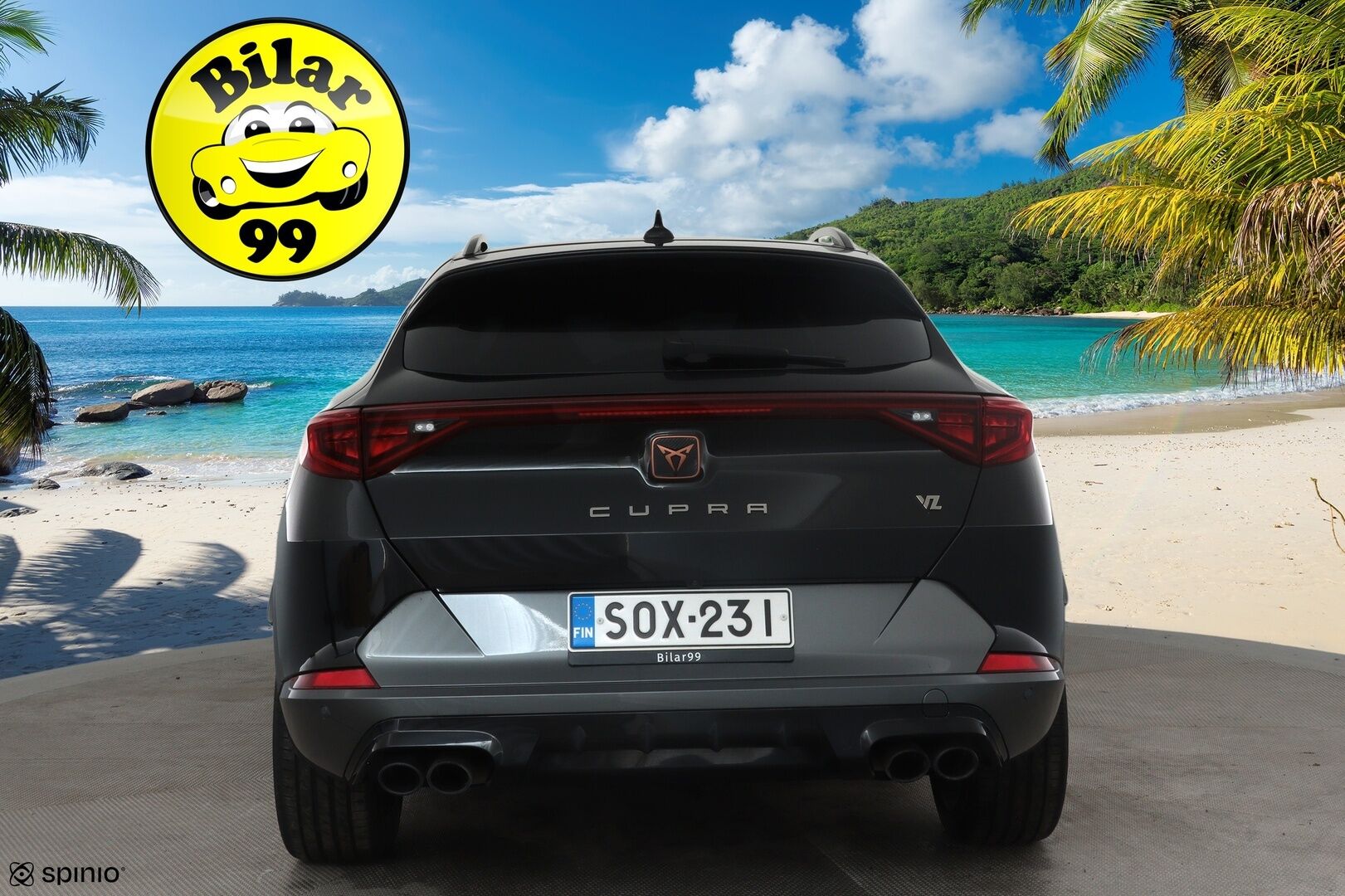 Cupra Formentor 2022 VZ 2,0 TSI 228 kW 4Drive DSG * Adapt.Vakkari / Digimittari / Sporttipenkit / Peruutuskamera / KeyLess - Suomi-auto / Merkkihuollettu / Cupra Bucket Seat Erikois-istuimet!