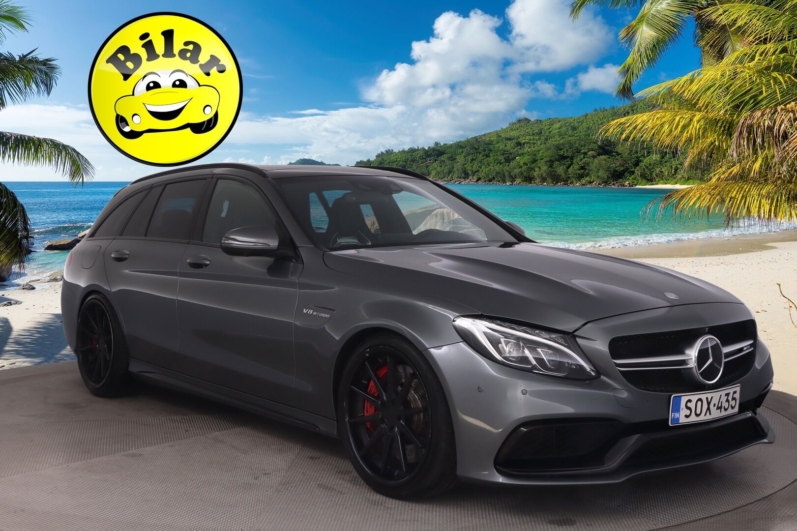 MERCEDES-BENZ C 63 AMG 2016 4,0, Mercedes-AMG C 63 S - DTR+Q | Performance Penkit | Panorama | Burmester | HUD | BLISS | Navi | Performance Ratti | KeyLess | Muistit | 360 | IHC+ | Ambient | 2x renkaat&aluvantein