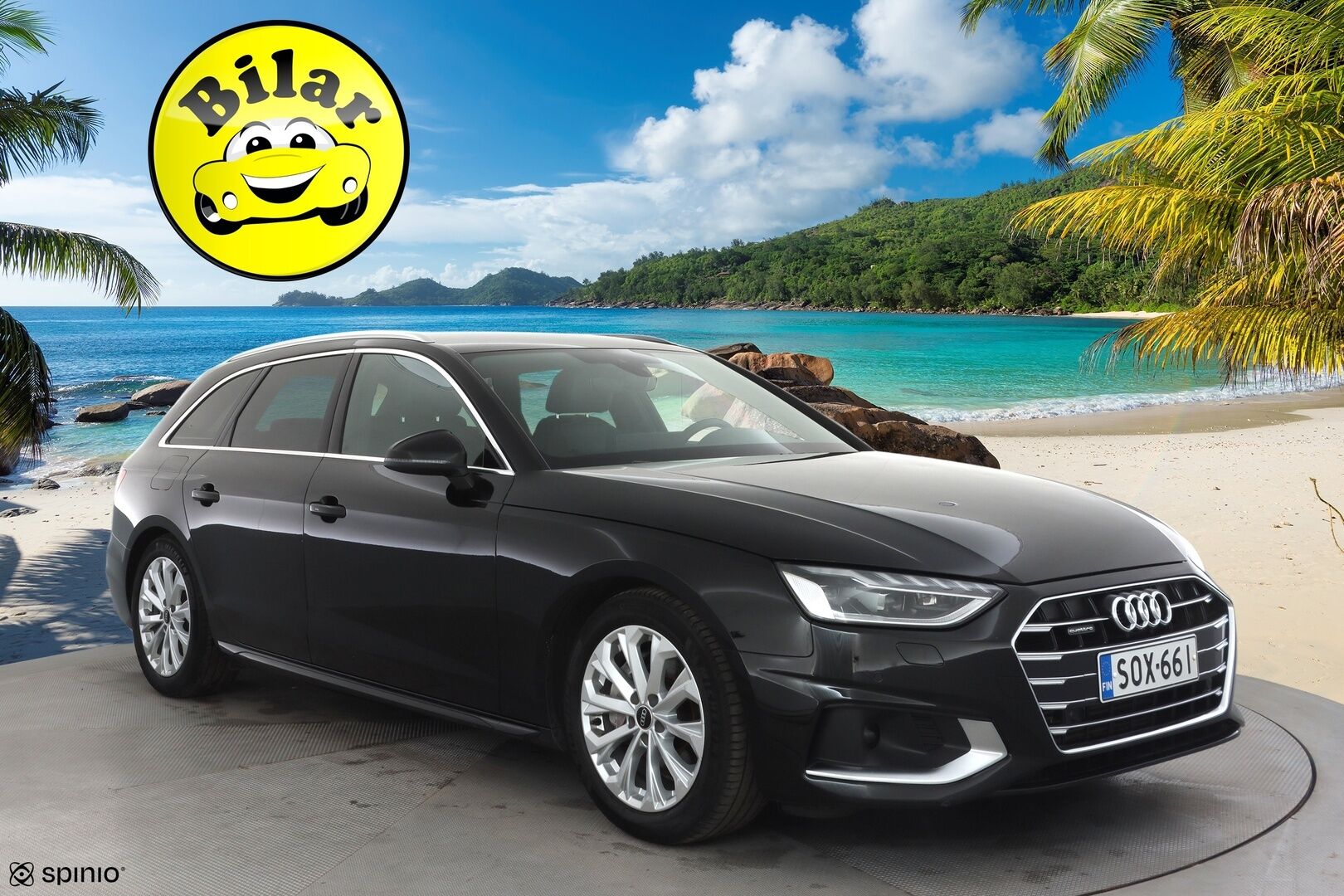 Audi A4 2022 Avant Business 40 TFSI 150 kW MHEV quattro S tronic - | ACC | Matrix | Koukku | Webasto | Digimittaristo | Facelift | S-line sisä | Puolinahat | P.kamera | 