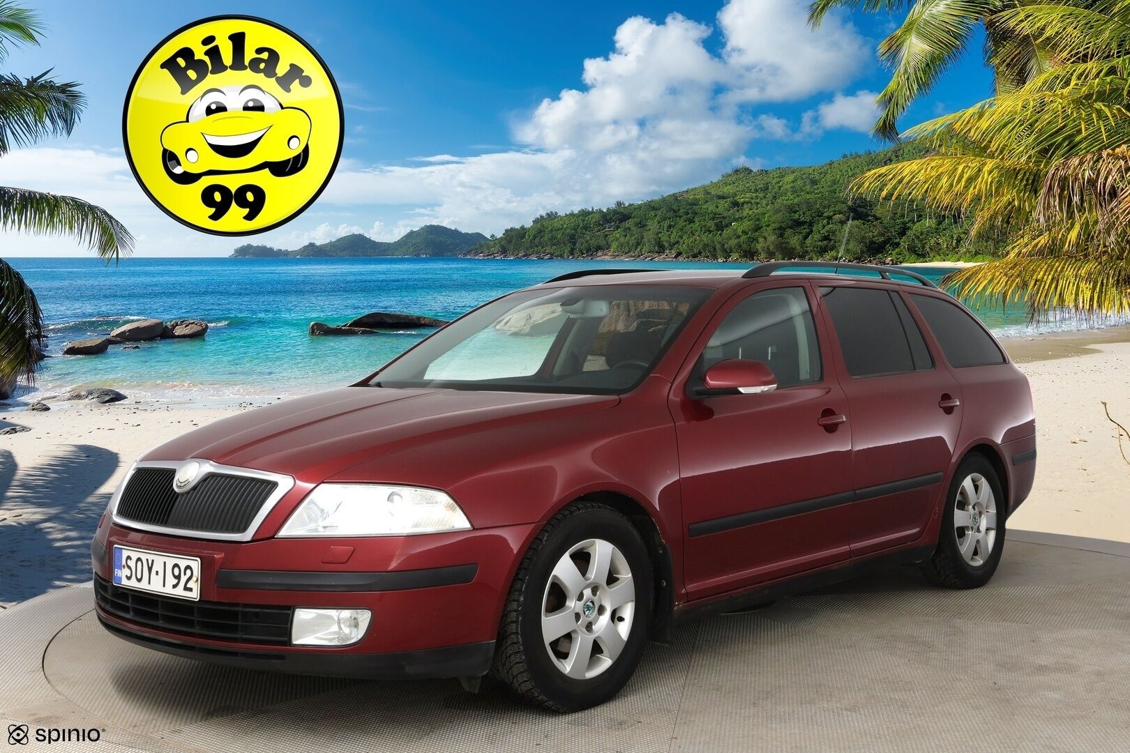 Skoda Octavia 2007 4D COMBI 1.6 / YritysOutlet - Myydään vain yrityksille - Suomi-Auto / Huoltokirja / Lohkolämmitin / 2x Skoda aluvanteet