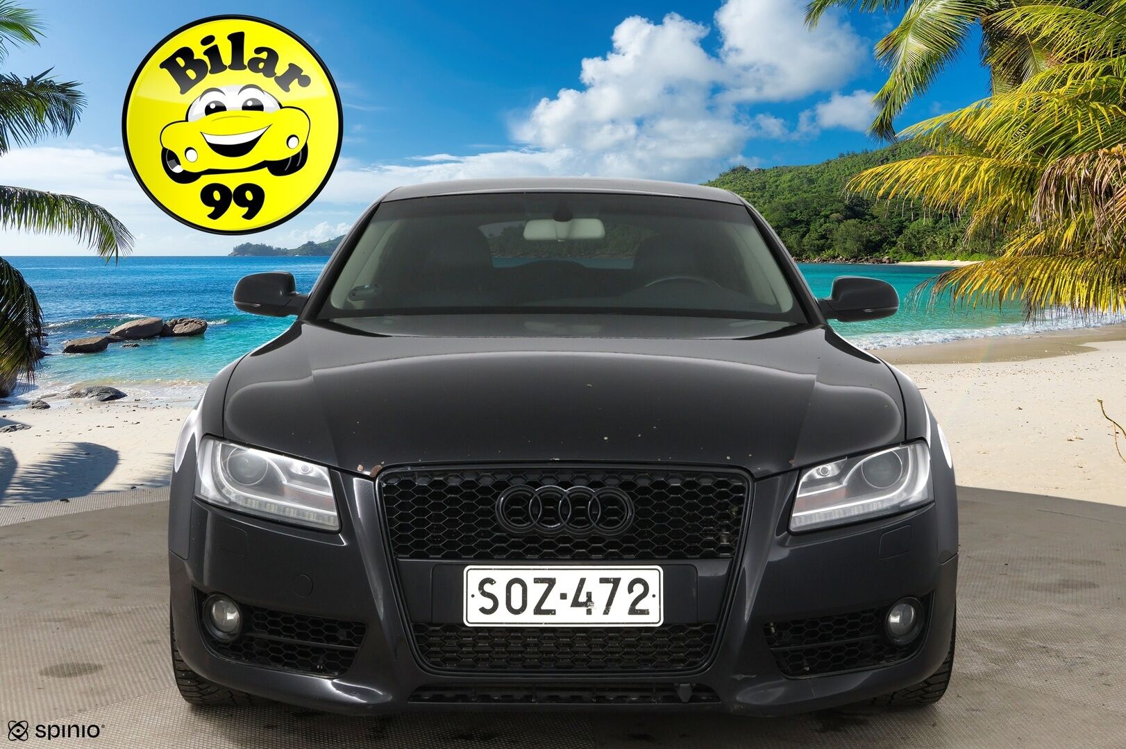 Audi A5 2010 Sportback Business 2,0 TFSI 155 kW quattro S tronic-autom. / YritysOutlet - Myydään vain yrityksille / - / Vakkari / Suomi-auto / Nahat / Sporttipenkit / Kunnon torseni! / Huoltokirja / Lohko+sisäp. / Bi-Xenon /