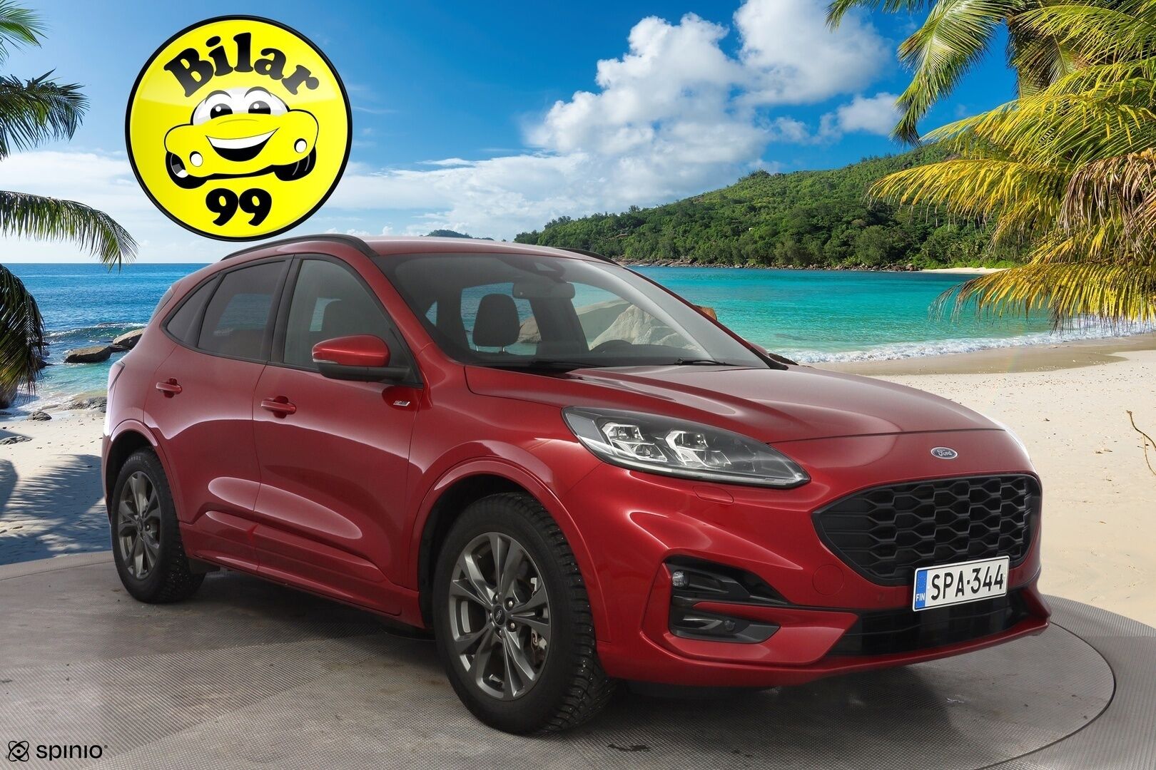 Ford Kuga 2021 2,5 (PHEV) 225hv CVT FWD ST-Line X * B&O / Navi / Tutkat / Ratinlämmitin / Koukku * - Suomi-auto / Kahdet alumiinivanteet / Merkkihuollettu / Seuraava katsastus 08/2027 - HULLUT AVAJAISHULINAT KORKOTARJOUS 3,29 %