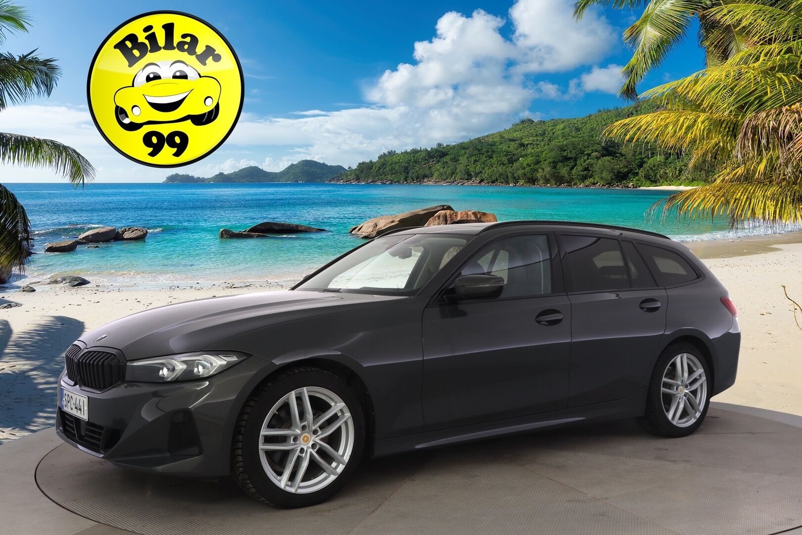 BMW 320 2023 G21 Touring 320d A xDrive Business MHEV * ACC / P.kamera / Panorama / LED / Hifi / Comfort Access / Webasto / Facelift * - Sporttinahat / 1.Om Suomi-auto / Kahdet renkaat aluvanteilla/ Vähä ajettu