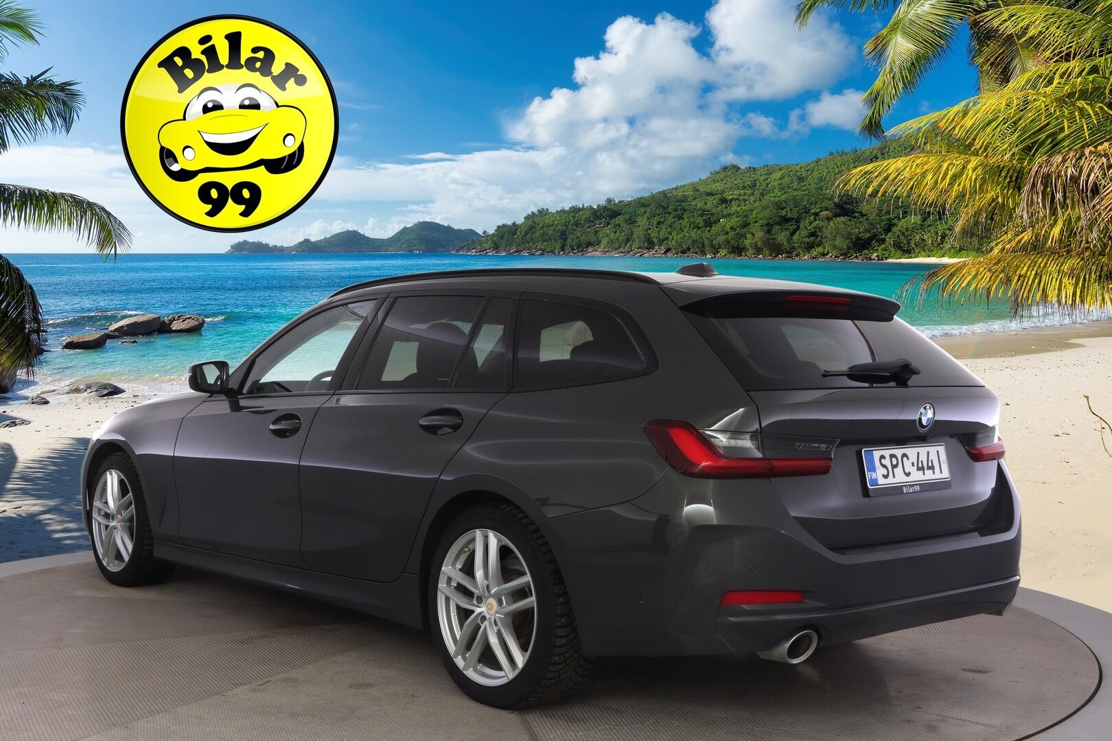 BMW 320 2023 G21 Touring 320d A xDrive Business MHEV * ACC / P.kamera / Panorama / LED / Hifi / Comfort Access / Webasto / Facelift * - Sporttinahat / 1.Om Suomi-auto / Kahdet renkaat aluvanteilla/ Vähä ajettu