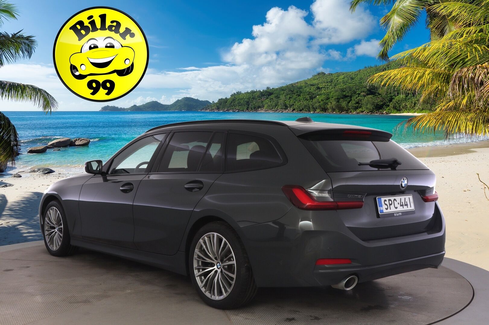 BMW 320 2023 G21 Touring 320d A xDrive Business MHEV Facelift *Webasto / ACC / P.kamera / Panorama / LED / Hifi / Comfort Access* - Sporttinahat / 1.Om Suomi-auto / Kahdet renkaat aluvanteilla/ Vähä ajettu