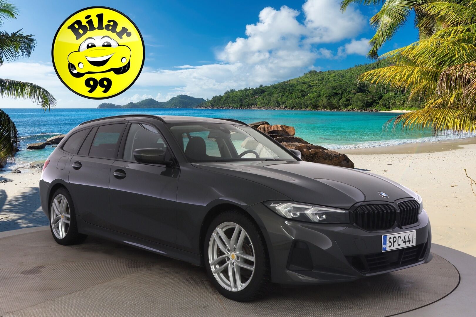 BMW 320 2023 G21 Touring 320d A xDrive Business MHEV Facelift *Webasto / ACC / P.kamera / Panorama / LED / Hifi / Comfort Access* - Sporttinahat / 1.Om Suomi-auto / Kahdet renkaat aluvanteilla/ Vähä ajettu