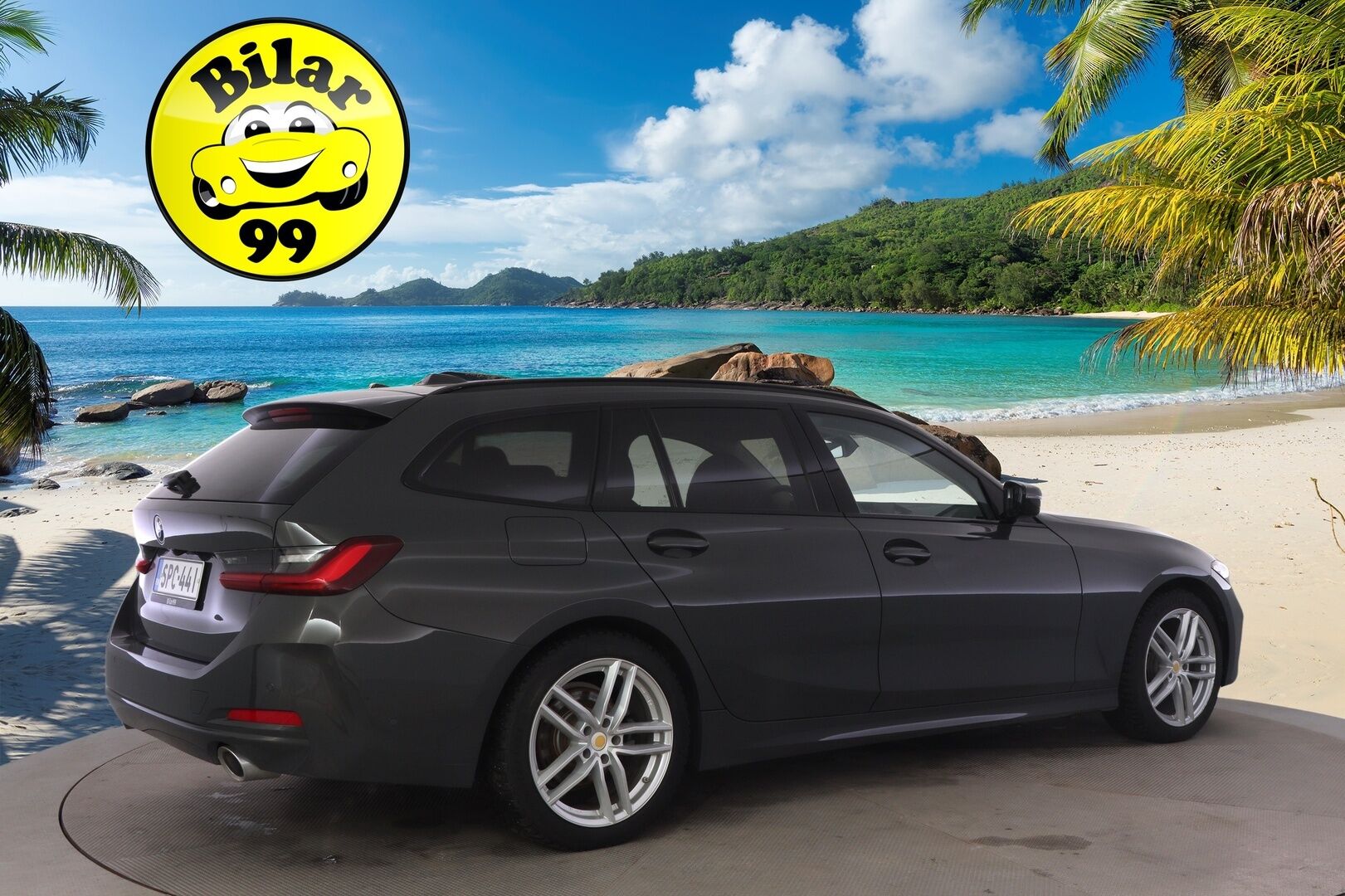 BMW 320 2023 G21 Touring 320d A xDrive Business MHEV Facelift *Webasto / ACC / P.kamera / Panorama / LED / Hifi / Comfort Access* - Sporttinahat / 1.Om Suomi-auto / Kahdet renkaat aluvanteilla/ Vähä ajettu - HULLUT AVAJAISHULINAT KORKOTARJOUS 3,29 %