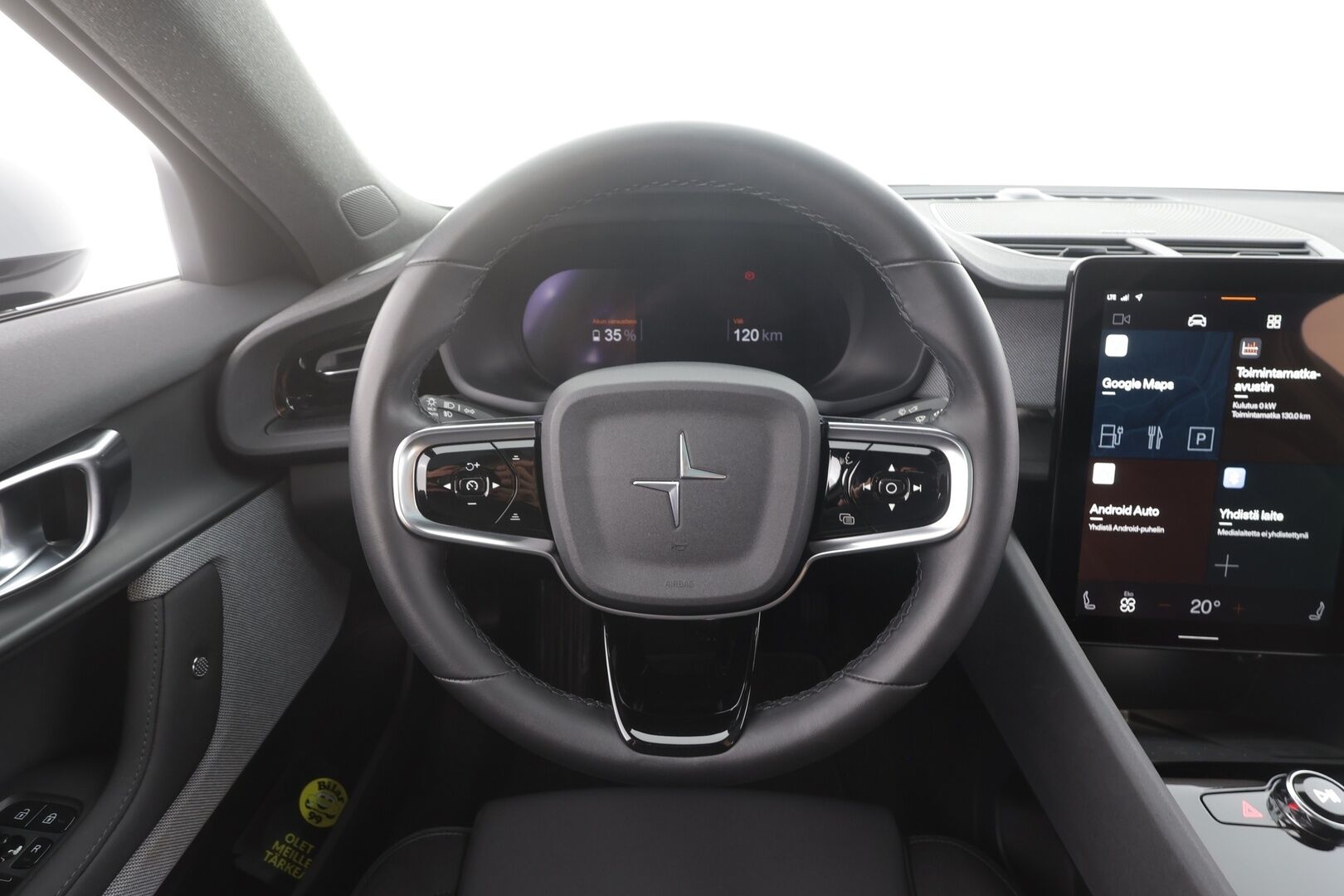 Polestar 2 2021 Launch Edition, 300kW, 78kWh - | Pilot&Plus | ACC | Pixel | Koukku | 360° | Harman/Kardon | Lasikatto | Muistipenkki | Sporttipenkit | Merkkihuollot | 2x polestar alut | 