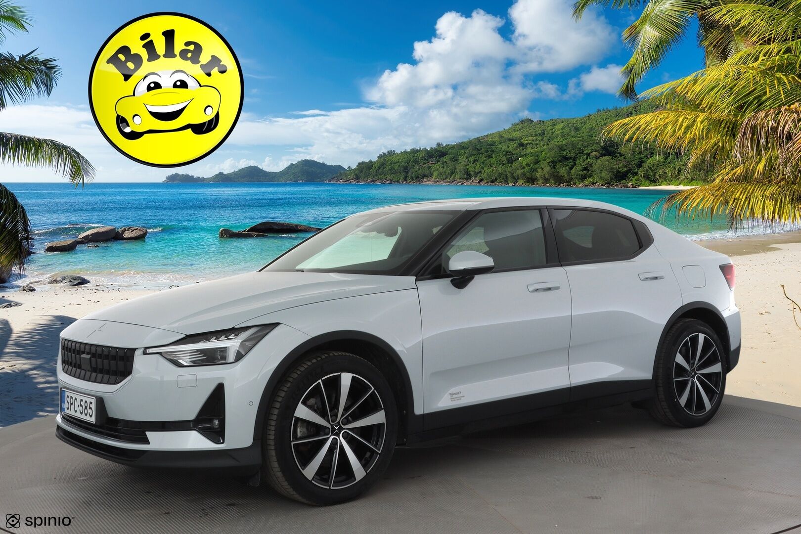 Polestar 2 2021 Launch Edition, 300kW, 78kWh - | Pilot&Plus | ACC | Pixel | Koukku | 360° | Harman/Kardon | Lasikatto | Muistipenkki | Sporttipenkit | Merkkihuollot | 2x polestar alut | 