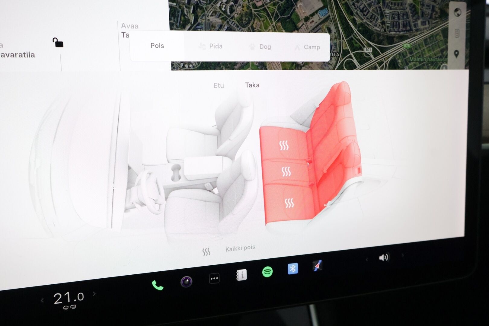 TESLA MODEL 3 2019 * Premium audio / Autopilot / Musta Nahkasisusta * - Todella näyttävä Performance 2x renkailla!