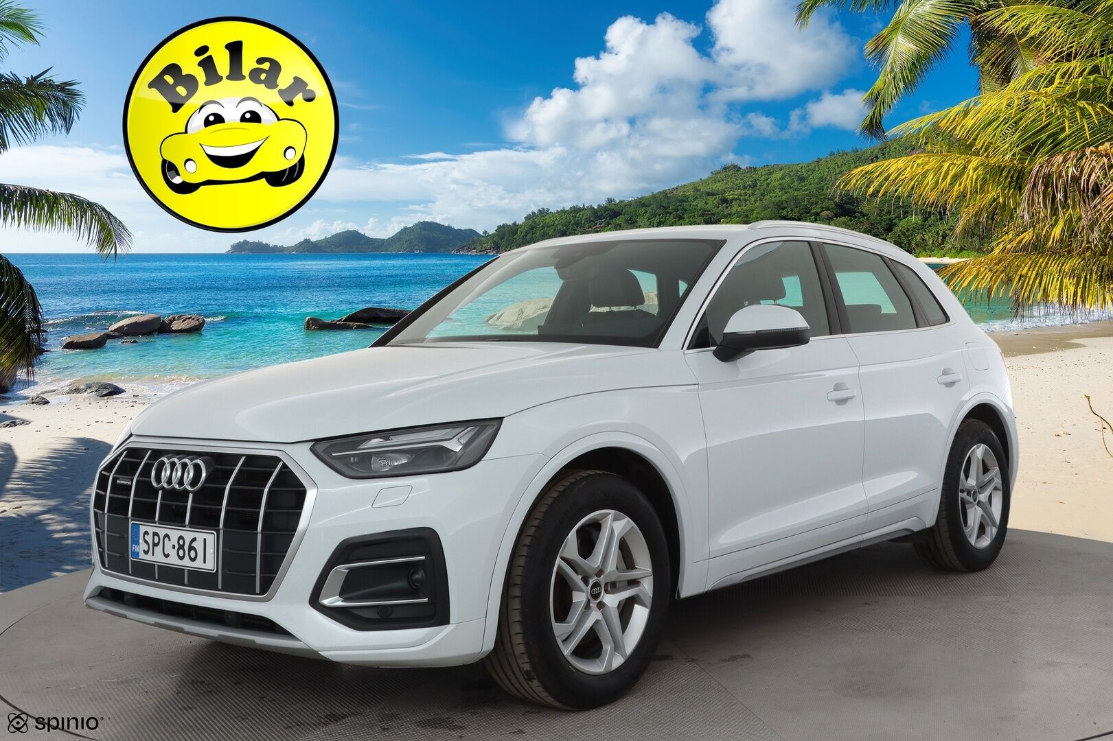 Audi Q5 2023 Advanced 50 TFSI e 220 kW quattro S tronic Electrified Edition - Ilma-alusta | Koukku | ACC | LED | Sportpenki1-om Suomi-auto | Kahdet renkaat aluvanteilla | 2x Latauskaapelit