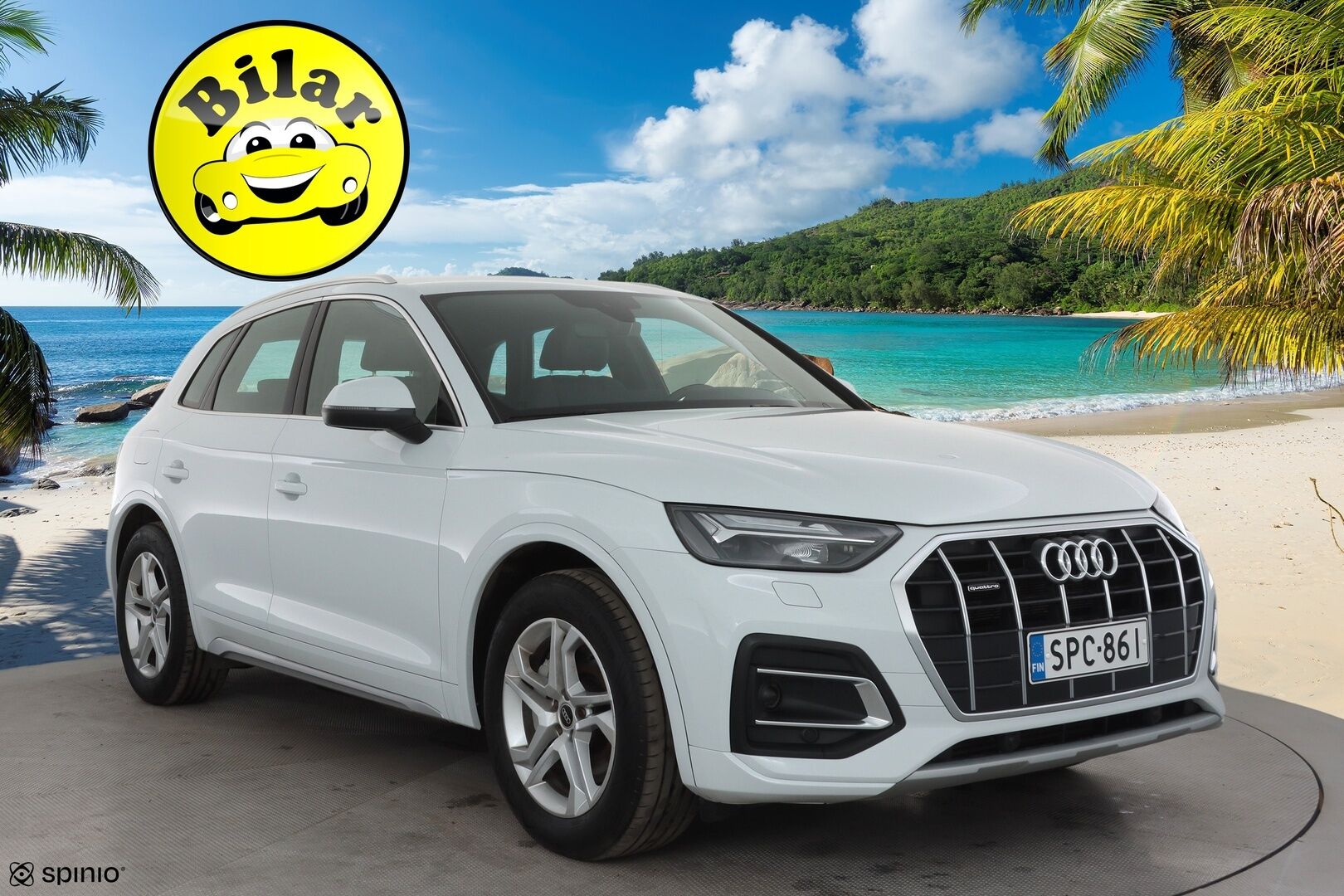 Audi Q5 2023 Advanced 50 TFSI e 220 kW quattro S tronic Electrified Edition - Ilma-alusta | Koukku | ACC | LED | Sportpenki1-om Suomi-auto | Kahdet renkaat aluvanteilla | 2x Latauskaapelit