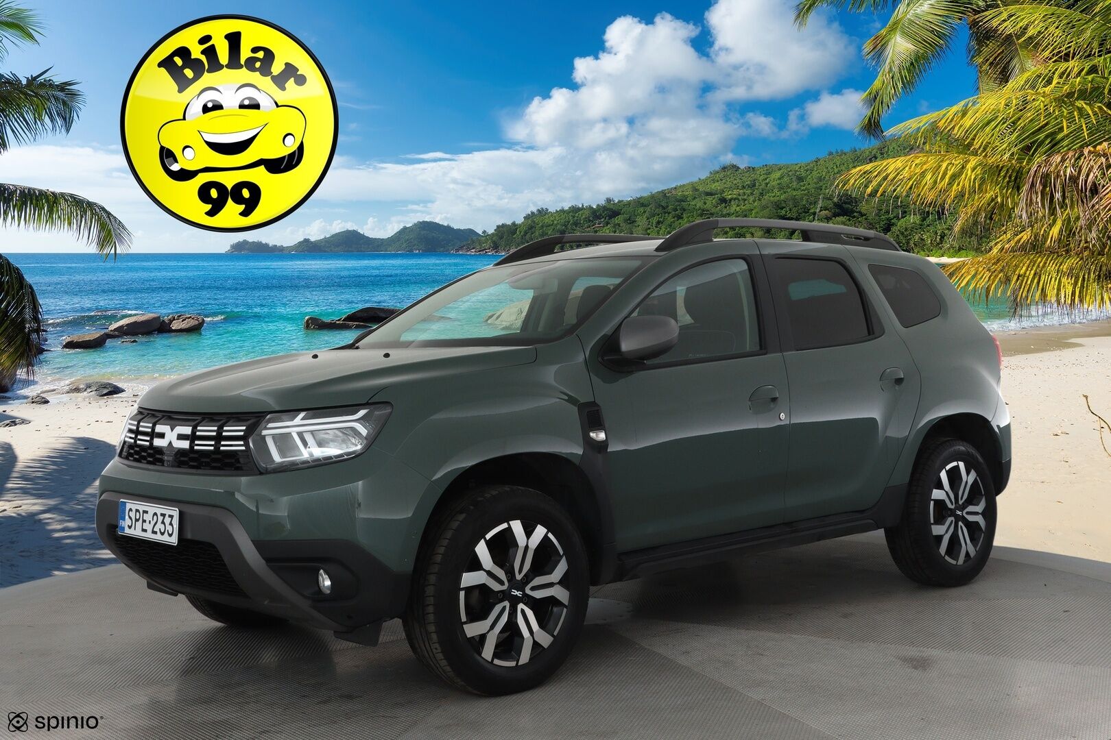 Dacia Duster 2023 TCe 150 4x4 Journey **Vakkari / P.kamera / Apple&Android / Autom.ilmastointi** - 1.Om Suomi-auto / Kahdet renkaat aluvanteilla / Merkkihuollettu / Penkinlämmittimet / Katvevaroitin