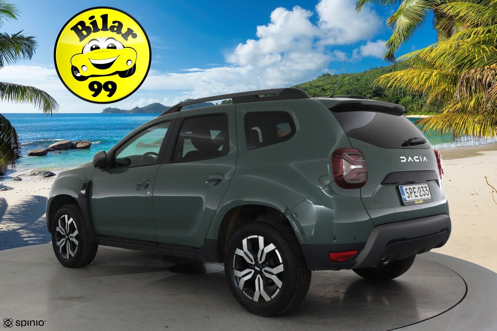 Dacia Duster 2023 TCe 150 4x4 Journey **Vakkari / P.kamera / Apple&Android / Autom.ilmastointi** - 1.Om Suomi-auto / Kahdet renkaat aluvanteilla / Merkkihuollettu / Penkinlämmittimet / Katvevaroitin
