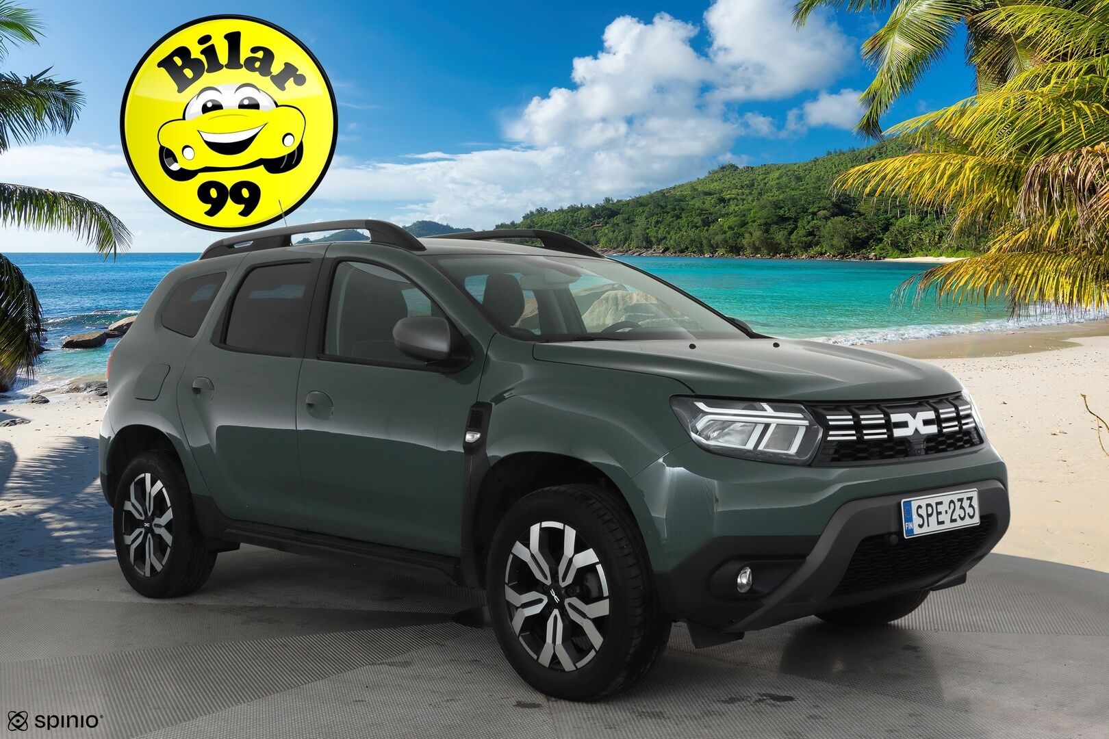 Dacia Duster 2023 TCe 150 4x4 Journey **Vakkari / P.kamera / Apple&Android / Autom.ilmastointi** - 1.Om Suomi-auto / Kahdet renkaat aluvanteilla / Merkkihuollettu / Penkinlämmittimet / Katvevaroitin