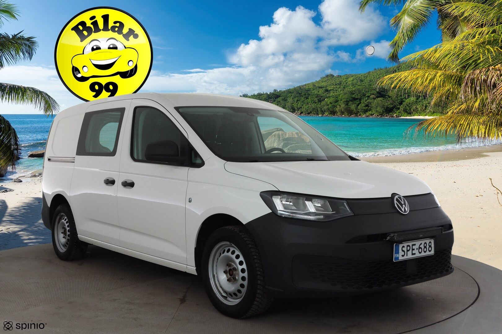 Volkswagen Caddy Maxi 2023 Cargo 2,0 TDI 90kW 4Motion * Vakkari / Lisävalo / Koukku / 1.Om Suomi-auto / Bluetooth *