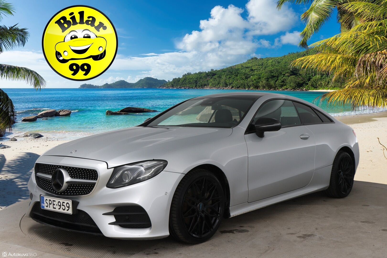 Mercedes-Benz E 2018 220 d A Coupé Business AMG - Widescreen / Burmester / Multibeam-LED / P-kamera / Ambient Light / Urheiluistuimet / 