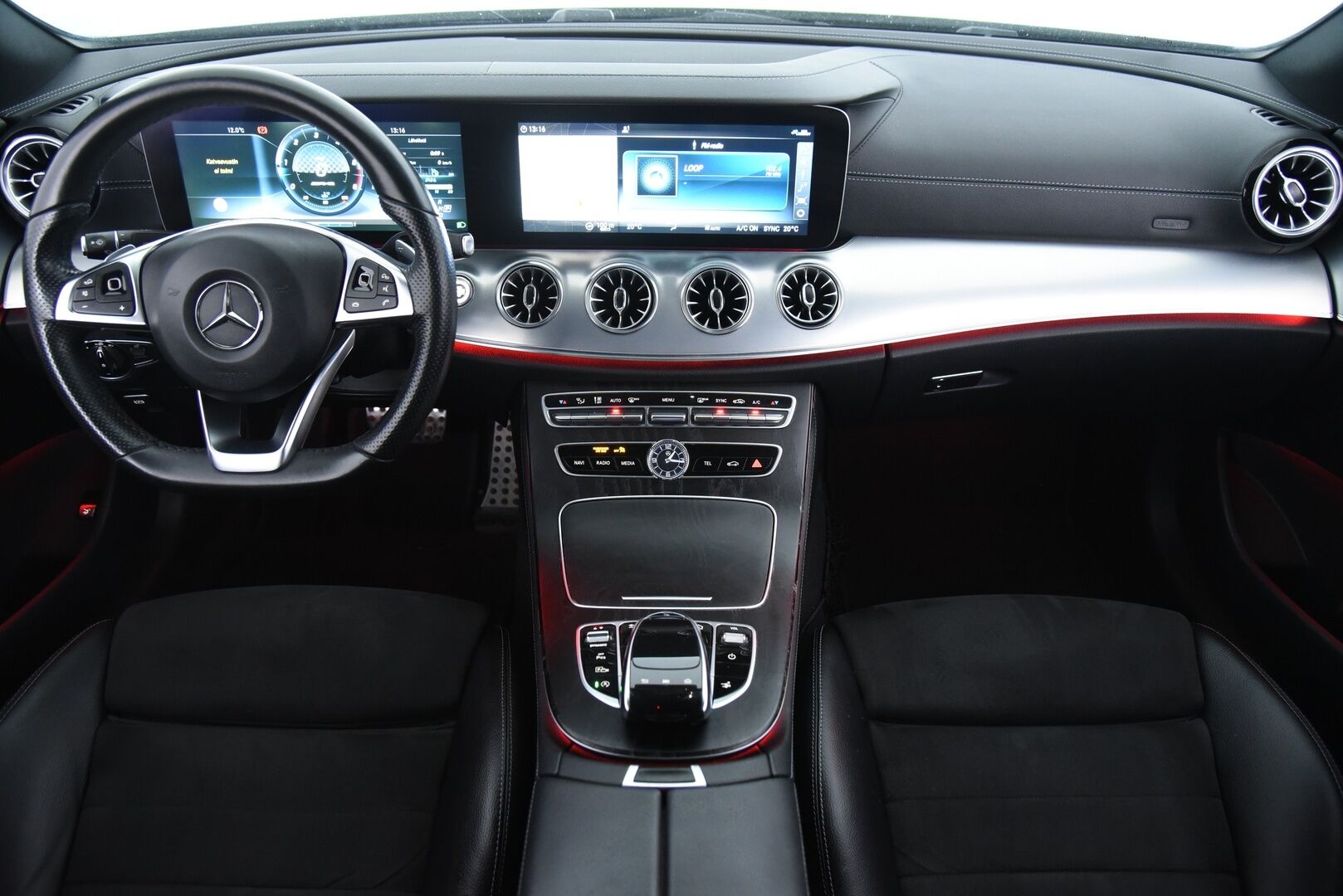 Mercedes-Benz E 2018 220 d A Coupé Business AMG - Widescreen / Burmester / Multibeam-LED / P-kamera / Ambient Light / Urheiluistuimet / 