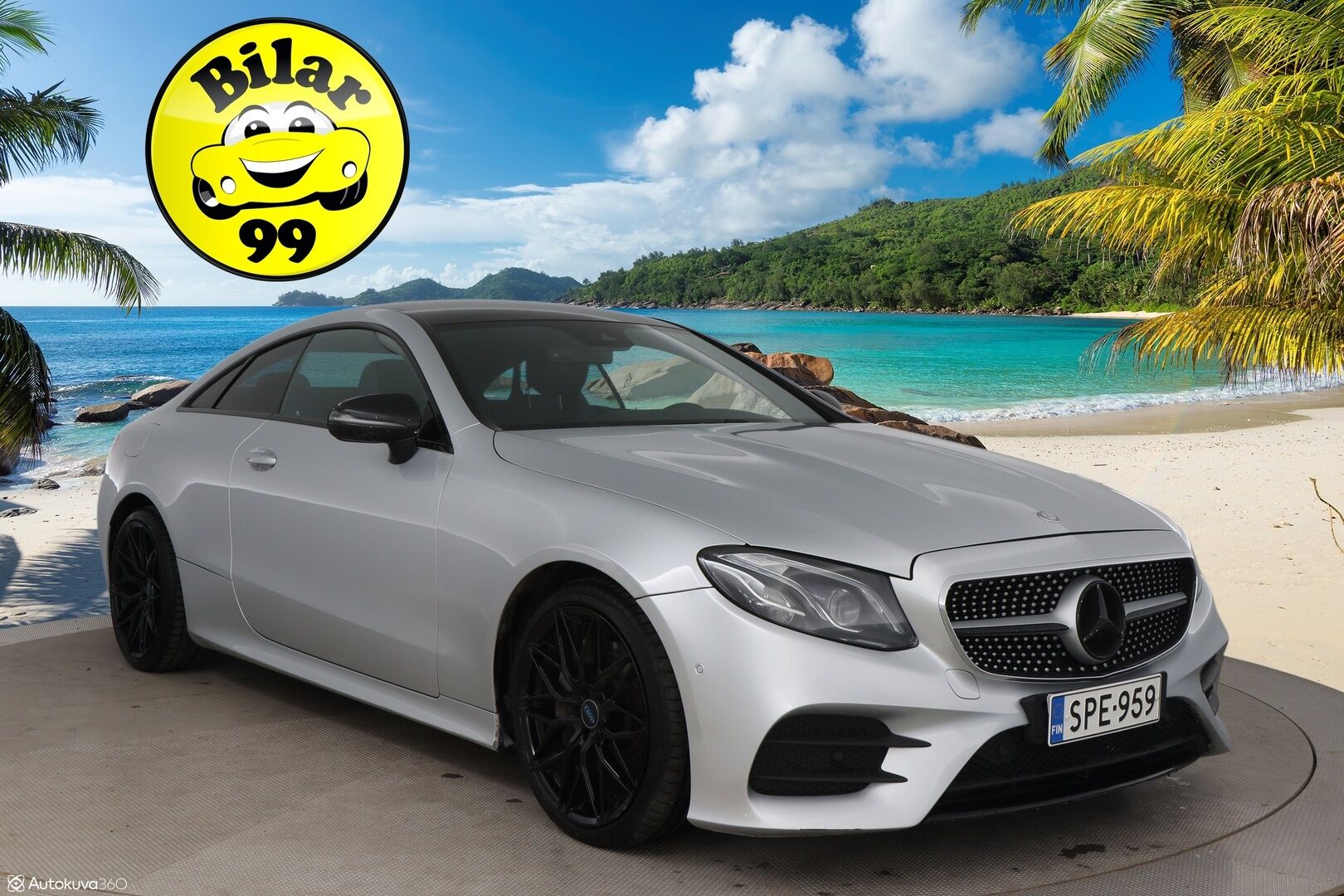 Mercedes-Benz E 2018 220 d A Coupé Business AMG - Widescreen / Burmester / Multibeam-LED / P-kamera / Ambient Light / Urheiluistuimet / 