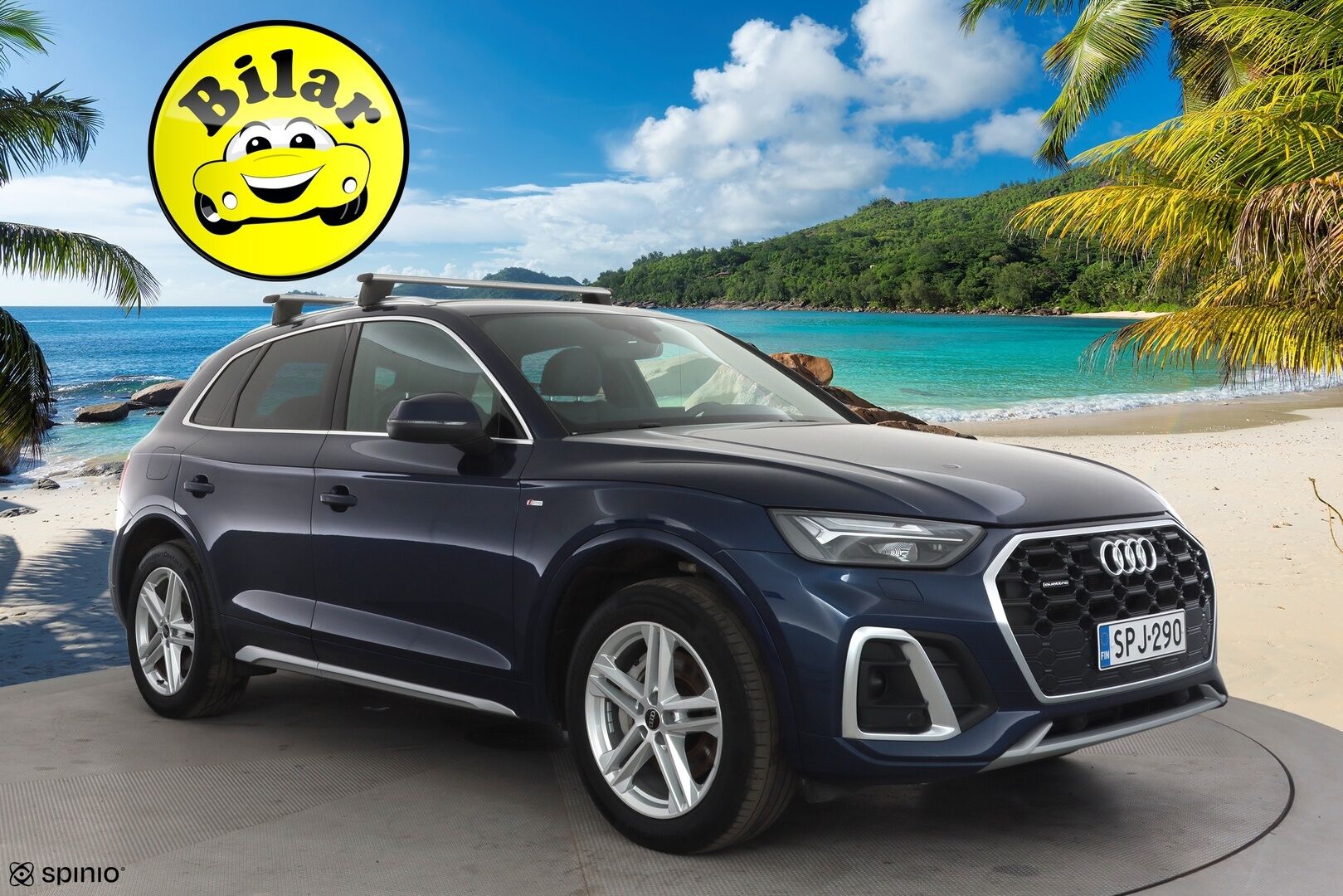 Audi Q5 2023 S line 50 TFSI e 220 kW quattro S tronic Electrified Edition - | ACC | P.Kamera | LED | Sporttipenkit | Apple&Android | Puolinahat | 1.Om Suomi-auto | Kahdet Renkaat |