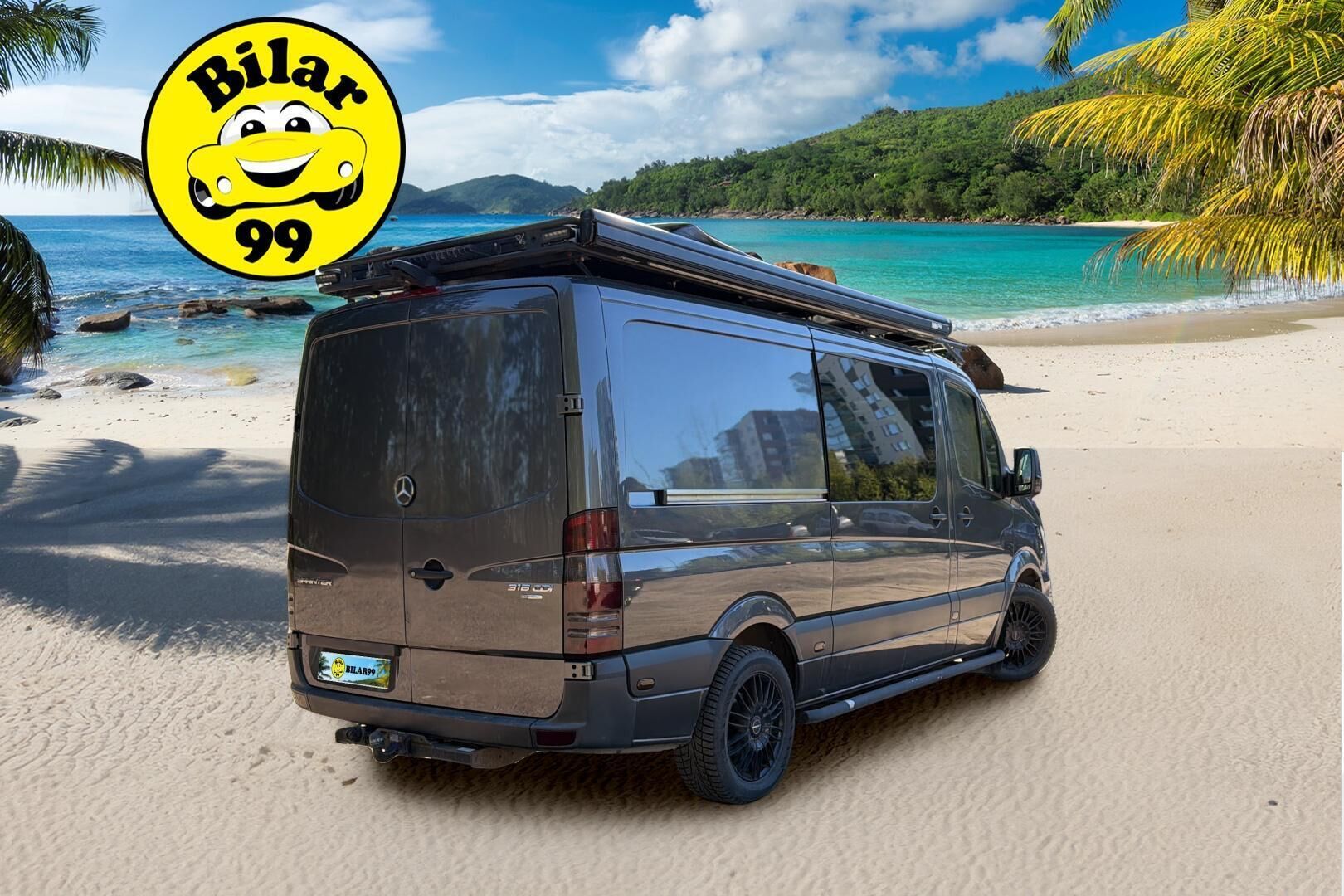 Mercedes-Benz Sprinter 2015 316CDI-3,5/43K keskipitkä A2 - Kamera | Ei Adblue | Android soitin | Markiisi | Teltta | Aurinkopaneeli | TV | Invertteri | Vakionopeudensäädin | Lisävalot | P-Kamera | Lohko s.pistokkeella