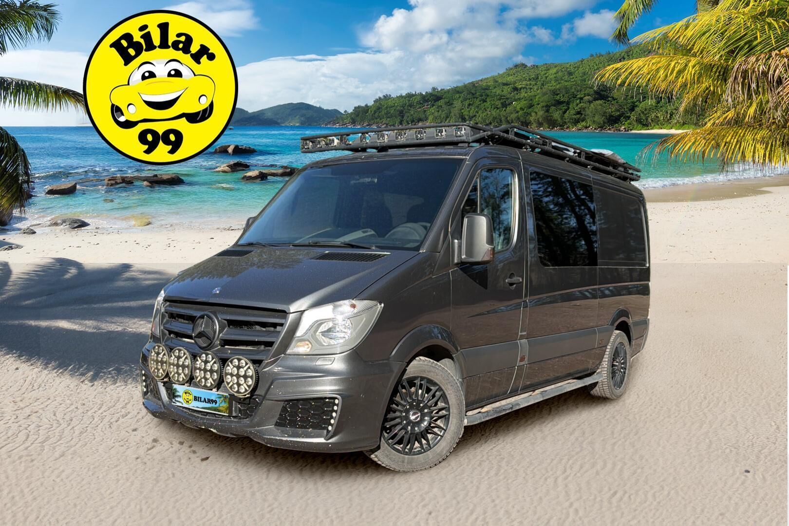 Mercedes-Benz Sprinter 2015 316CDI-3,5/43K keskipitkä A2 - Kamera | Ei Adblue | Android soitin | Markiisi | Teltta | Aurinkopaneeli | TV | Invertteri | Vakionopeudensäädin | Lisävalot | P-Kamera | Lohko s.pistokkeella