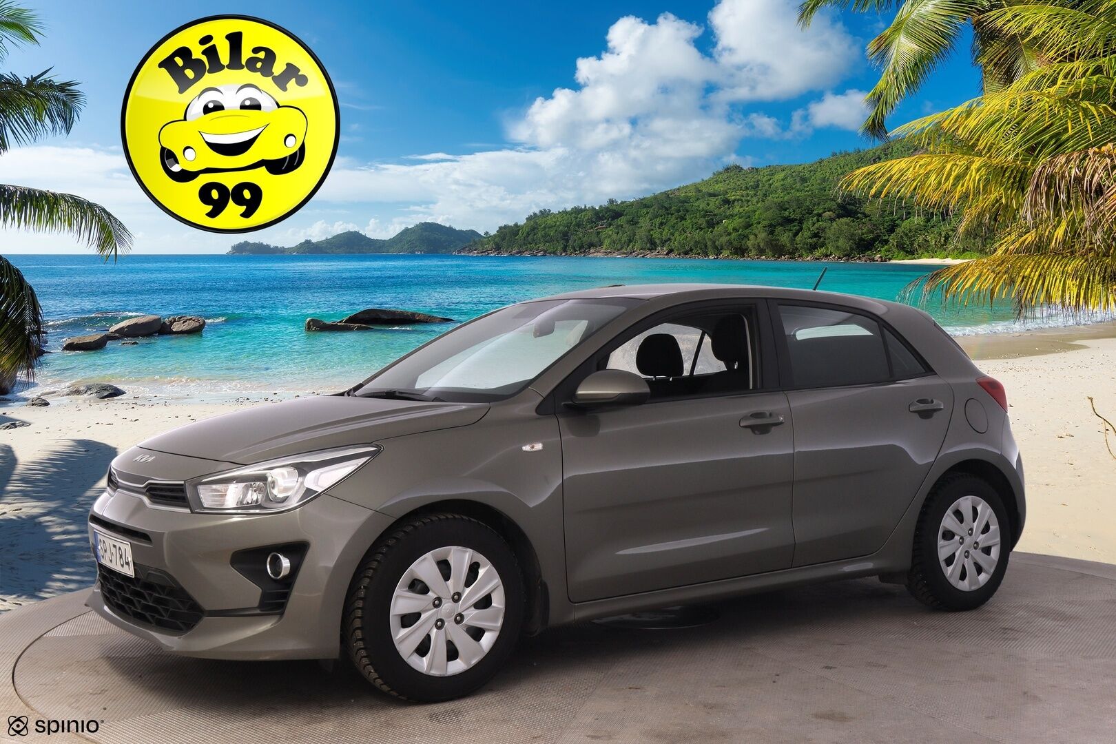 Kia Rio 2023 1,2 LX *Vetokoukku / Ratinlämmitin / Bluetooth / Vakionopeudensäädin / 2x Renkaat ja vanteet* - 1-omisteinen Suomi-auto / Merkkihuollettu / Kahdet huippurenkaat - HULLUT JOULUT KORKOTARJOUS 2,49% 