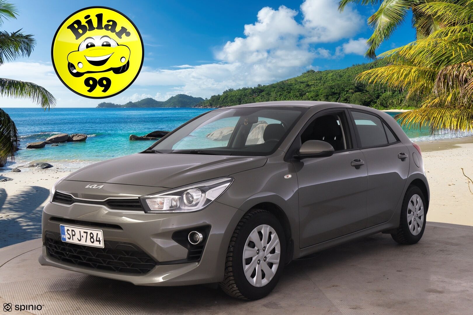 Kia Rio 2023 1,2 LX *Vetokoukku / Ratinlämmitin / Bluetooth / Vakionopeudensäädin / 2x Renkaat ja vanteet* - 1-omisteinen Suomi-auto / Merkkihuollettu / Kahdet huippurenkaat - HULLUT JOULUT KORKOTARJOUS 2,49% 