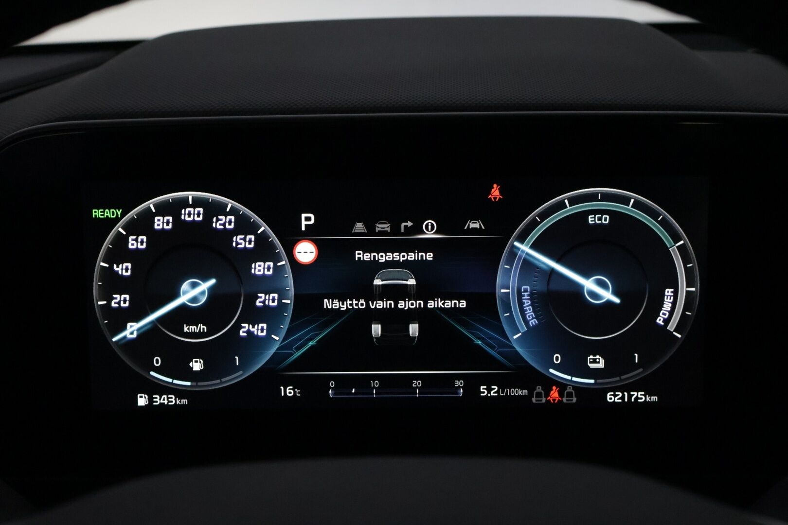 Kia Niro 2023 1,6 GDI Hybrid EX DCT * 1.Om Suomi-auto / Adapt. vak / Sähköpenkki / Puolinahat / Ohjausavustin  / Lohkolämmitin* - Juuri huollettu! / Keyless Go / Peruutuskamera / Kaukovaloautomatiikka / Raintlämmitin / Kia Connect 