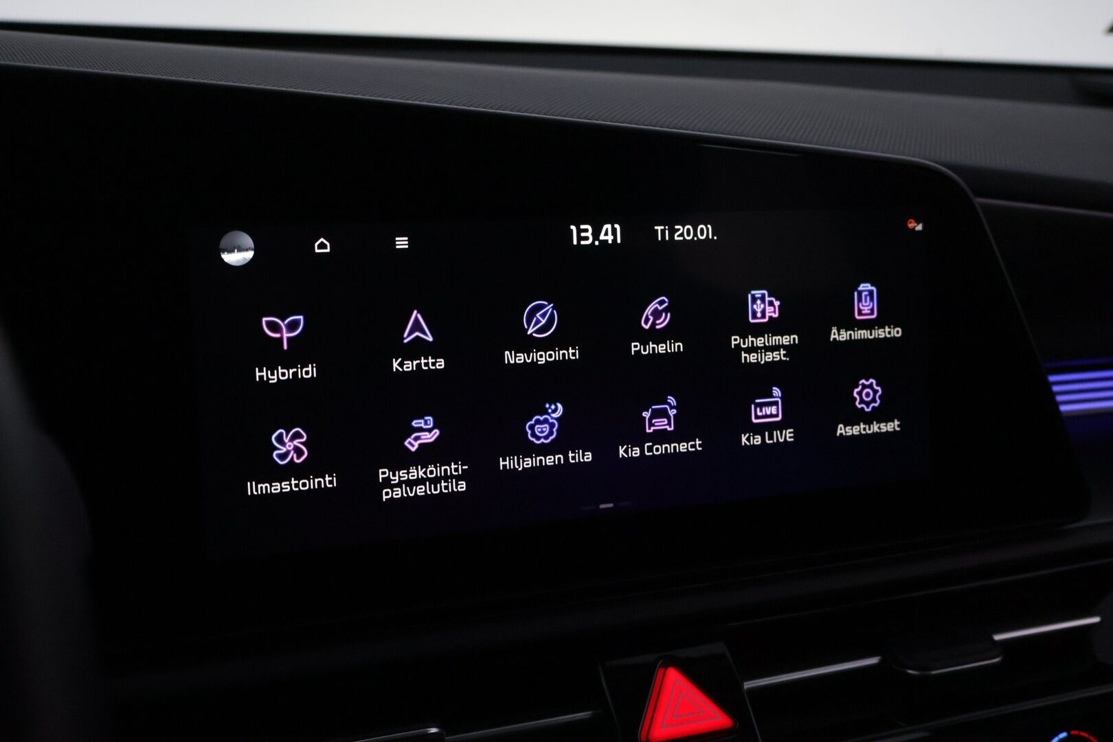 Kia Niro 2023 1,6 GDI Hybrid EX DCT * 1.Om Suomi-auto / Adapt. vak / Sähköpenkki / Puolinahat / Ohjausavustin  / Lohkolämmitin* - Juuri huollettu! / Keyless Go / Peruutuskamera / Kaukovaloautomatiikka / Raintlämmitin / Kia Connect 