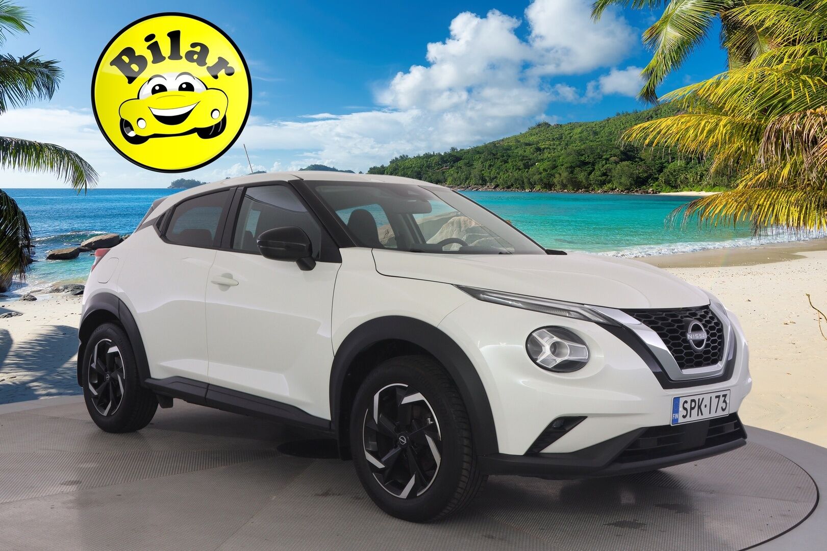 Nissan Juke 2023 DIG-T 114HP 7DCT Acenta Comfort Pack + Navi MY23 - 1. Om Suomi-auto | Merkkihuollettu | Vakkari | P.kamera | Carplay | Navi | 2x renkaat