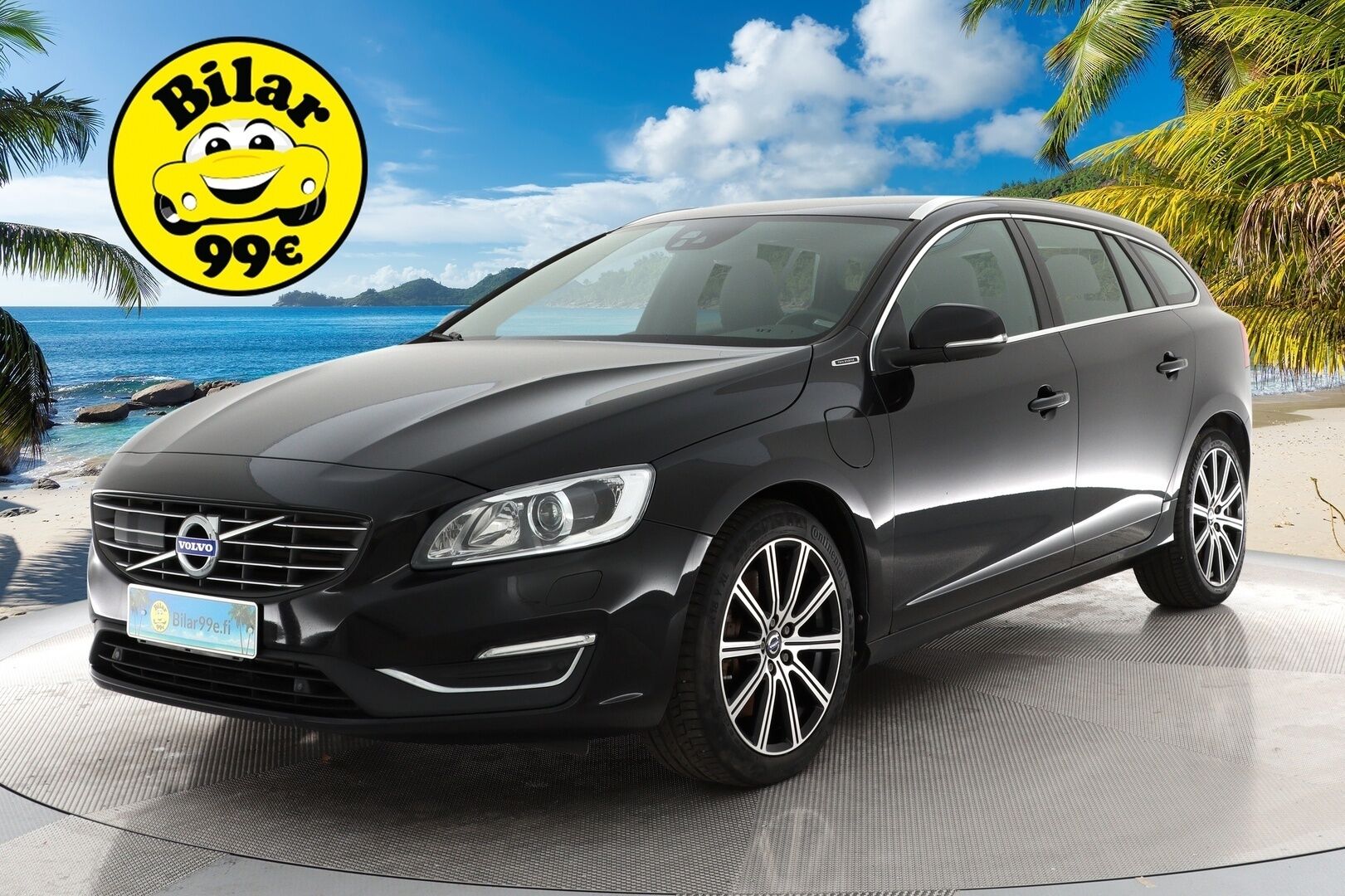 Volvo V60 2018 D5 Twin Engine Plug-in Classic Summum // Adapt. vakkari / Navi / Keyless / VOC / Nahat // - Myydään juuri huollettuna.