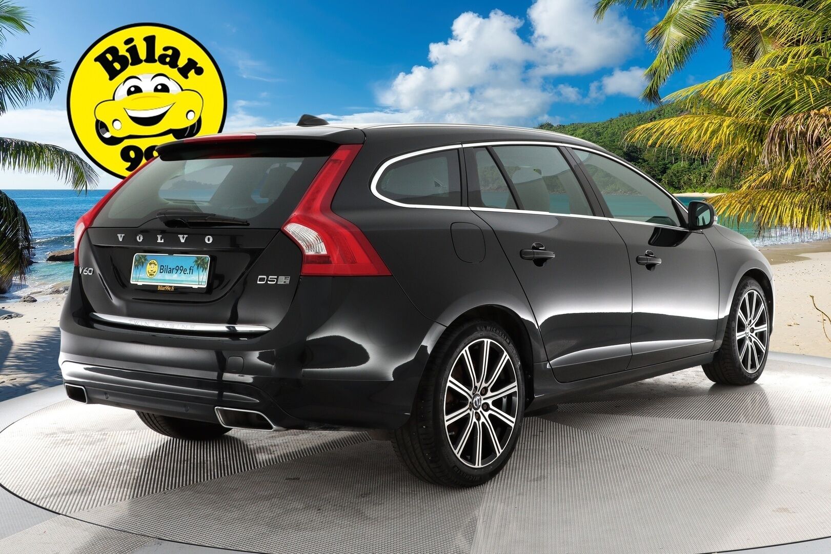 Volvo V60 2018 D5 Twin Engine Plug-in Classic Summum // Adapt. vakkari / Navi / Keyless / VOC / Nahat // - Myydään juuri huollettuna.