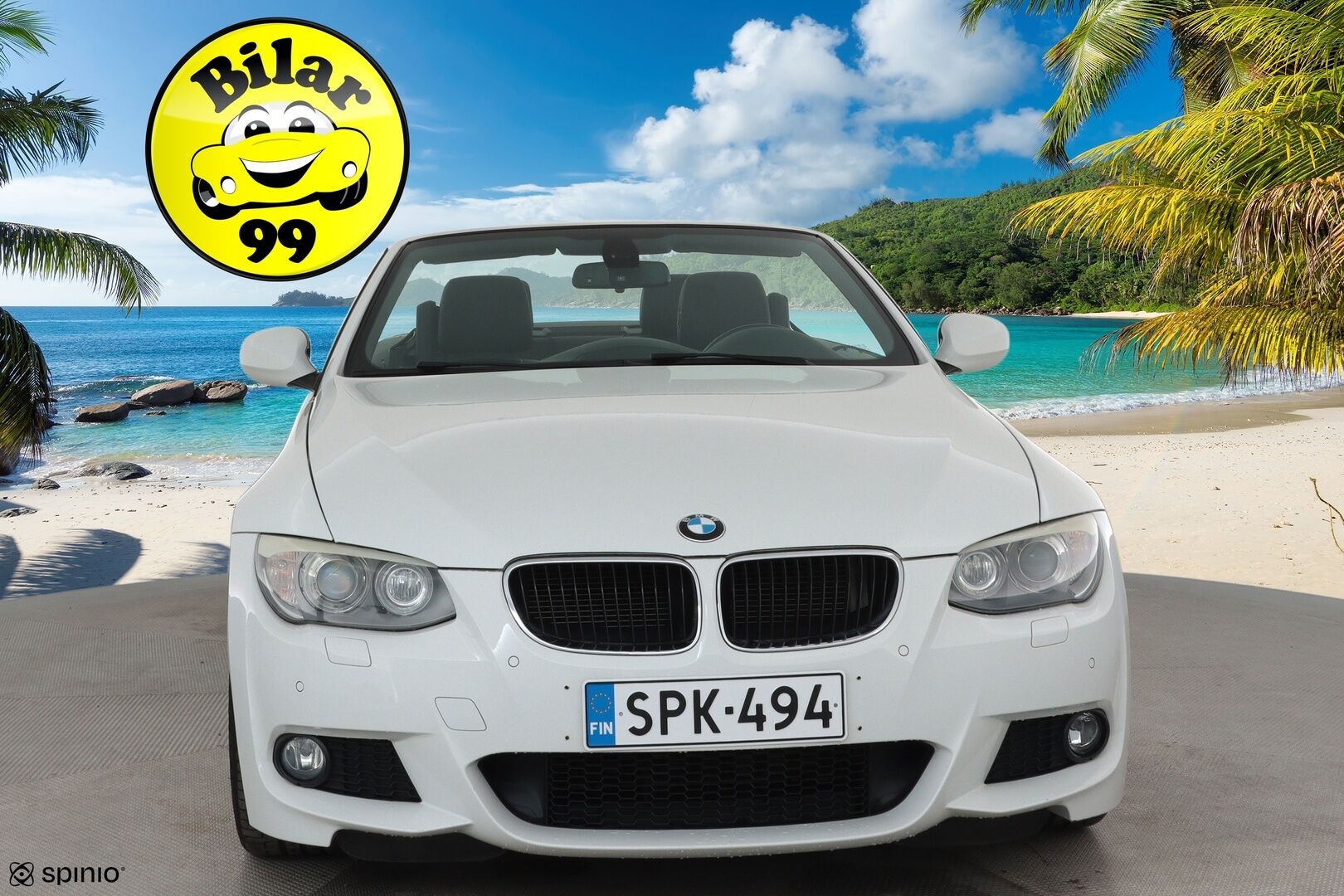 BMW 320 2010 320i M-Sport Cabriolet **HiFi / Xenon / Sporttipenkki Muistilla / Nahkaverhoilu / Vakkari** - Huippu Siisti!