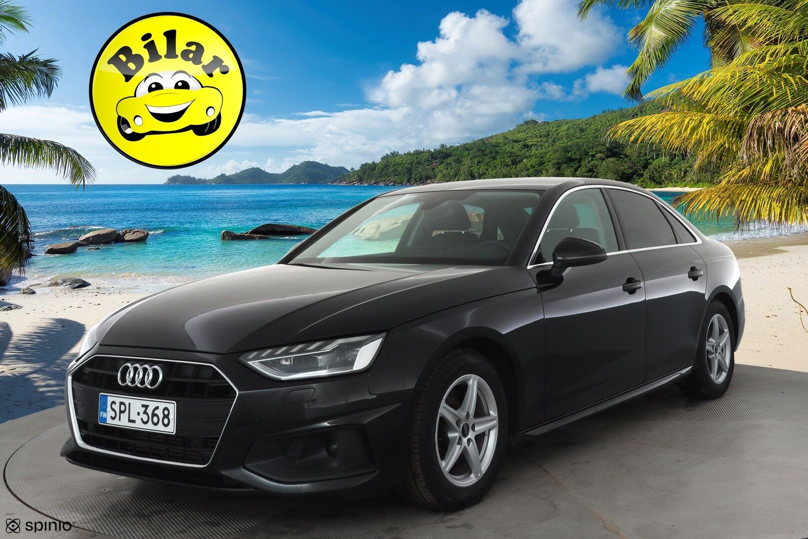 Audi A4 2023 Sedan 35 TFSI MHEV Progress - | Vakkari | Lisälämmitin | Koukku | LED | P.Kamera | Digimittaristo | Apple&Android | 1.Om Suomi-auto | Kahdet Renkaat |